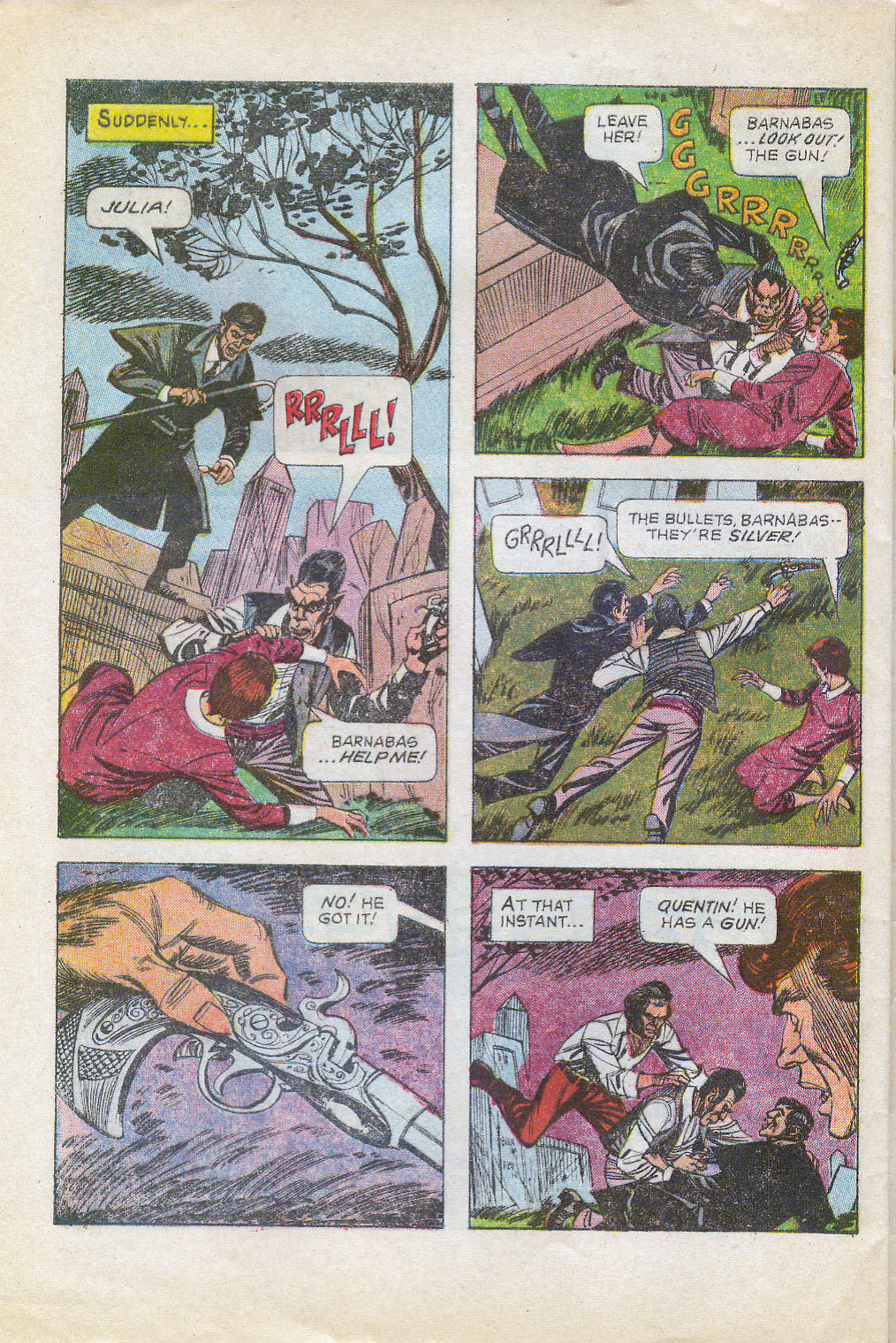 Read online Dark Shadows (1969) comic -  Issue #9 - 32