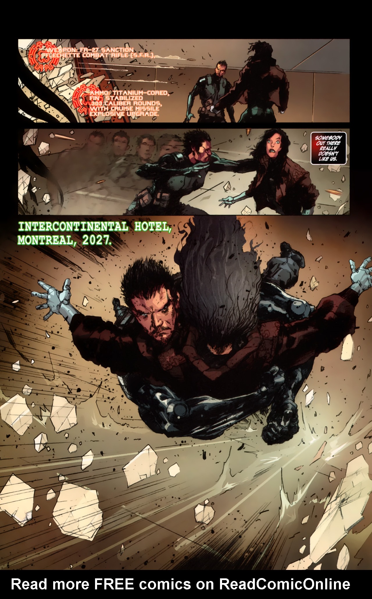 Read online Deus Ex comic -  Issue #3 - 2