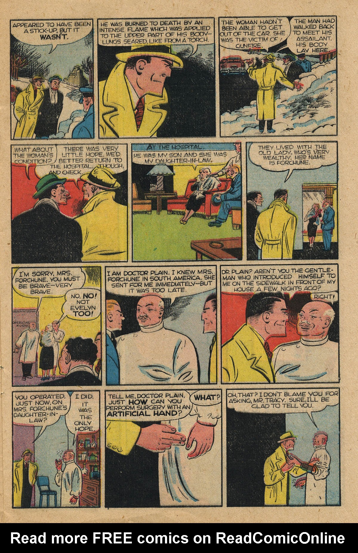 Read online Dick Tracy comic -  Issue #71 - 9