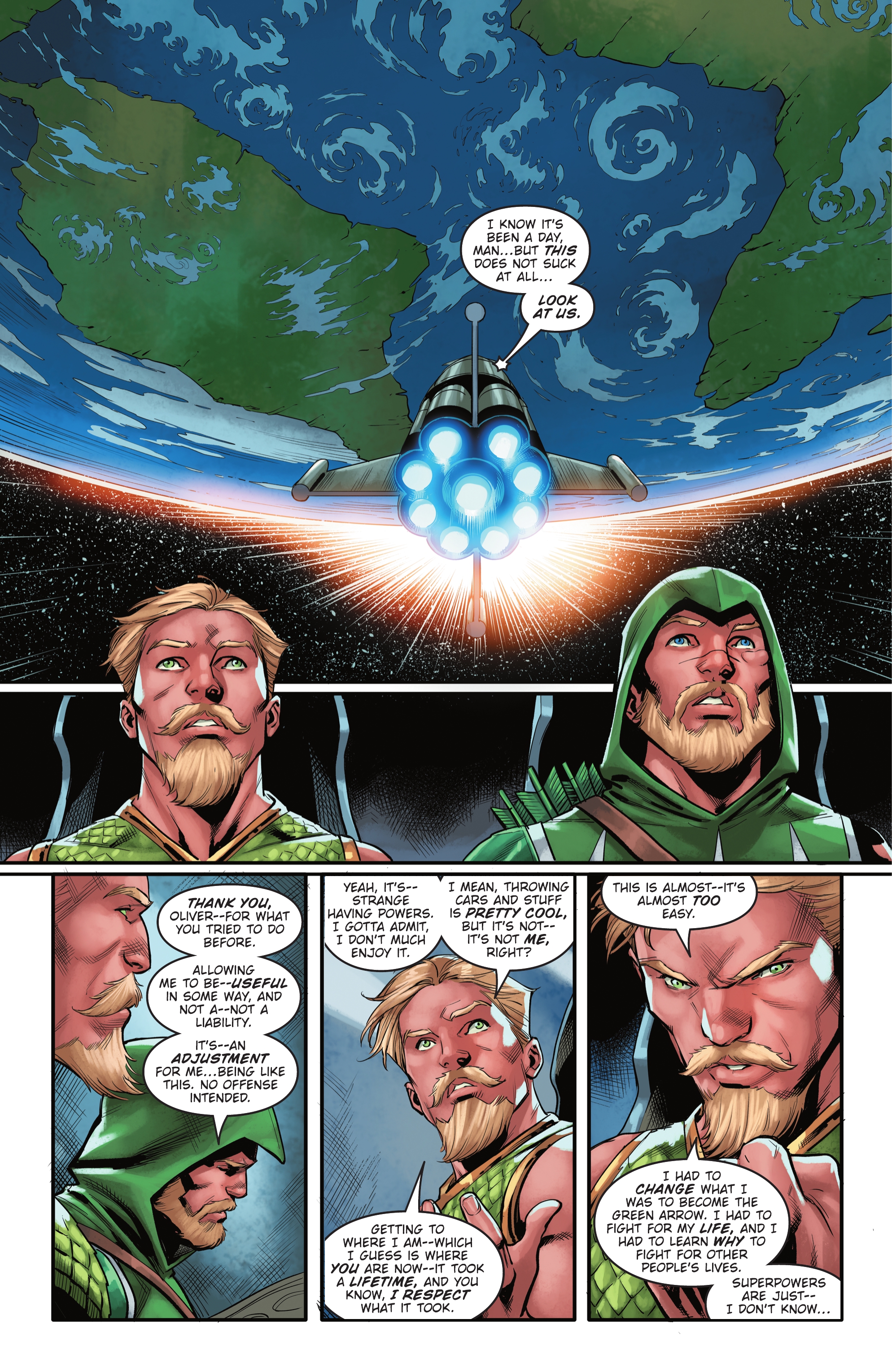 Read online Aquaman/Green Arrow - Deep Target comic -  Issue #4 - 16