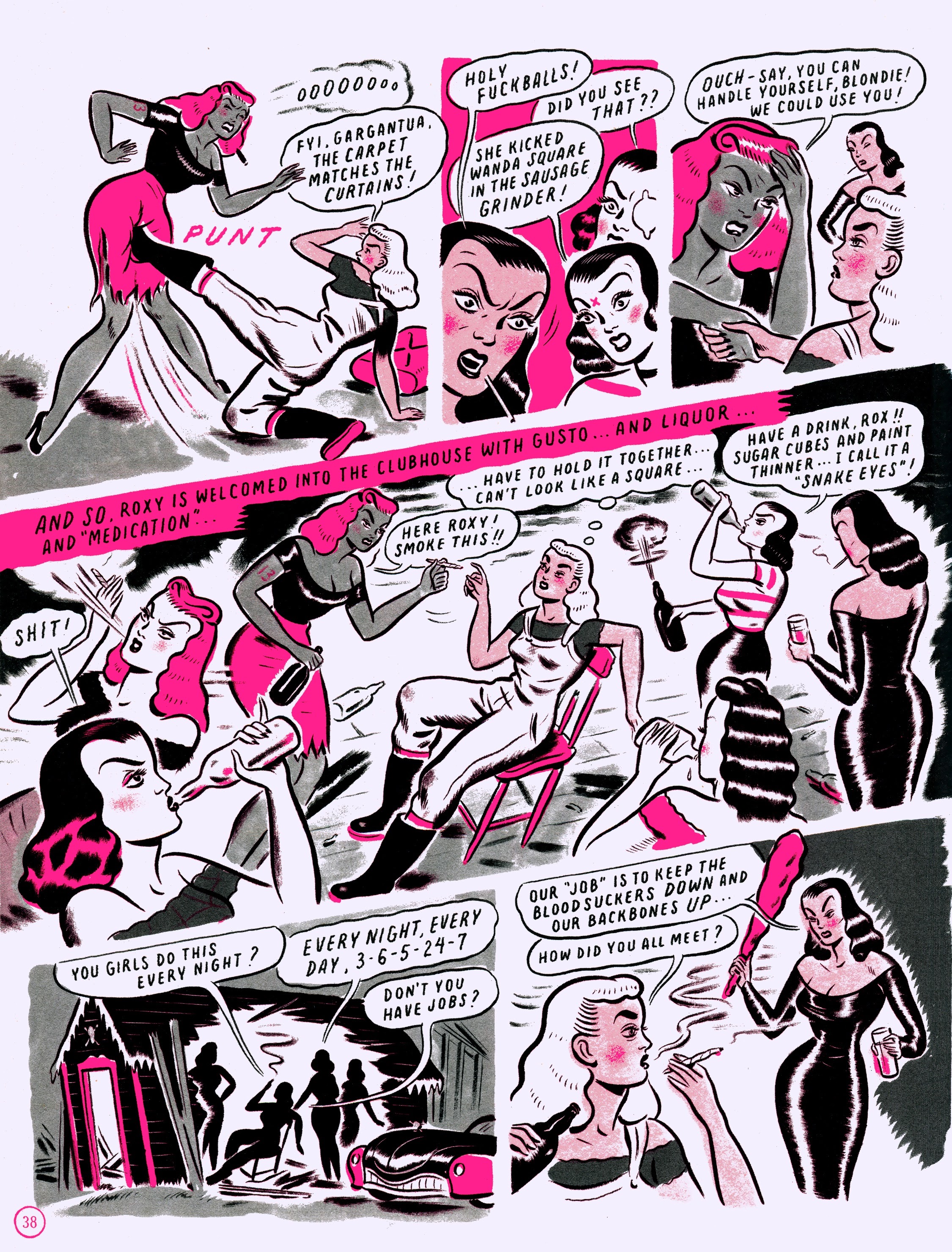Read online Mean Girls Club: Pink Dawn comic -  Issue # TPB - 35