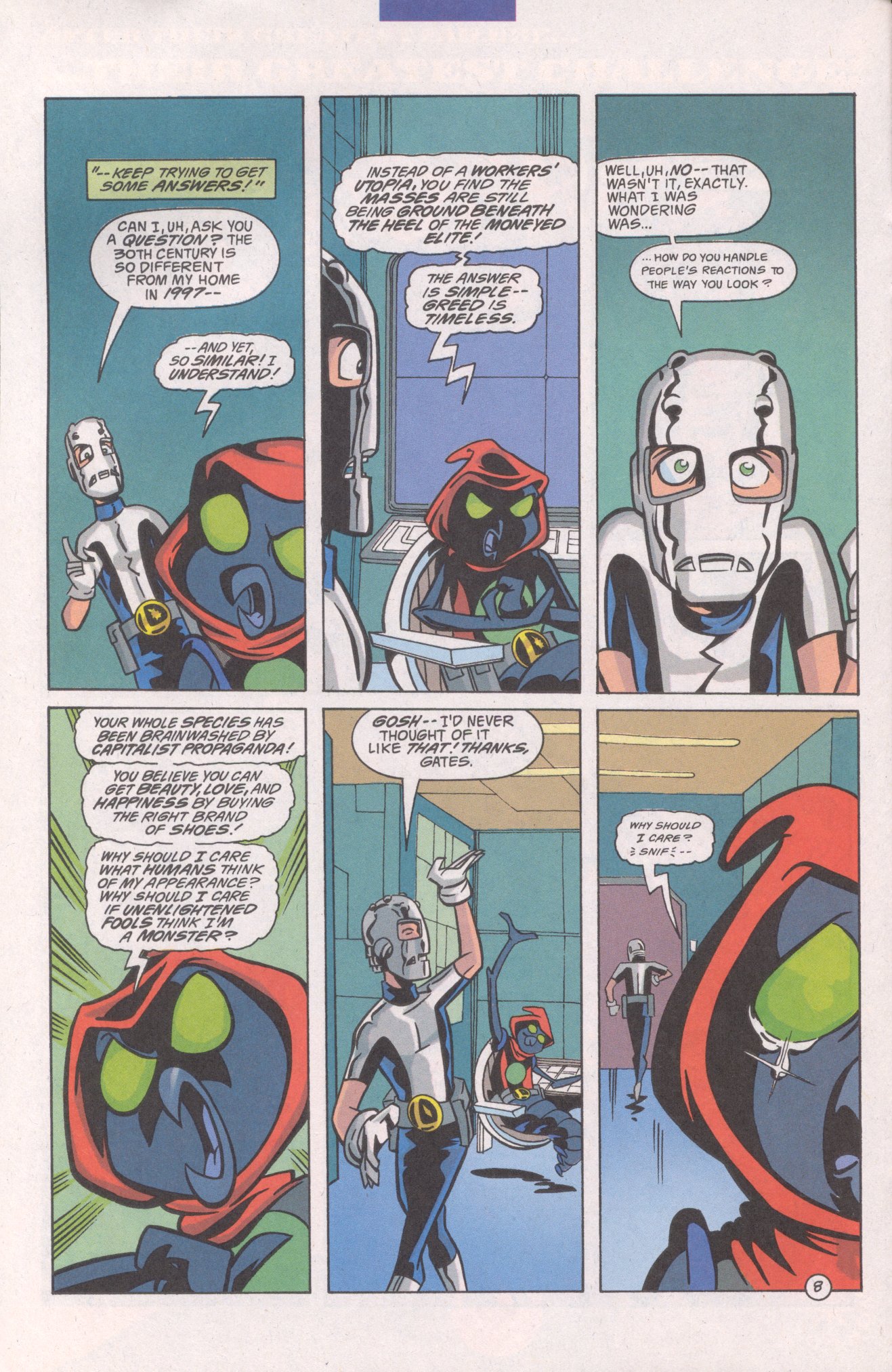 Read online Adventures in the DC Universe comic -  Issue #10 - 10