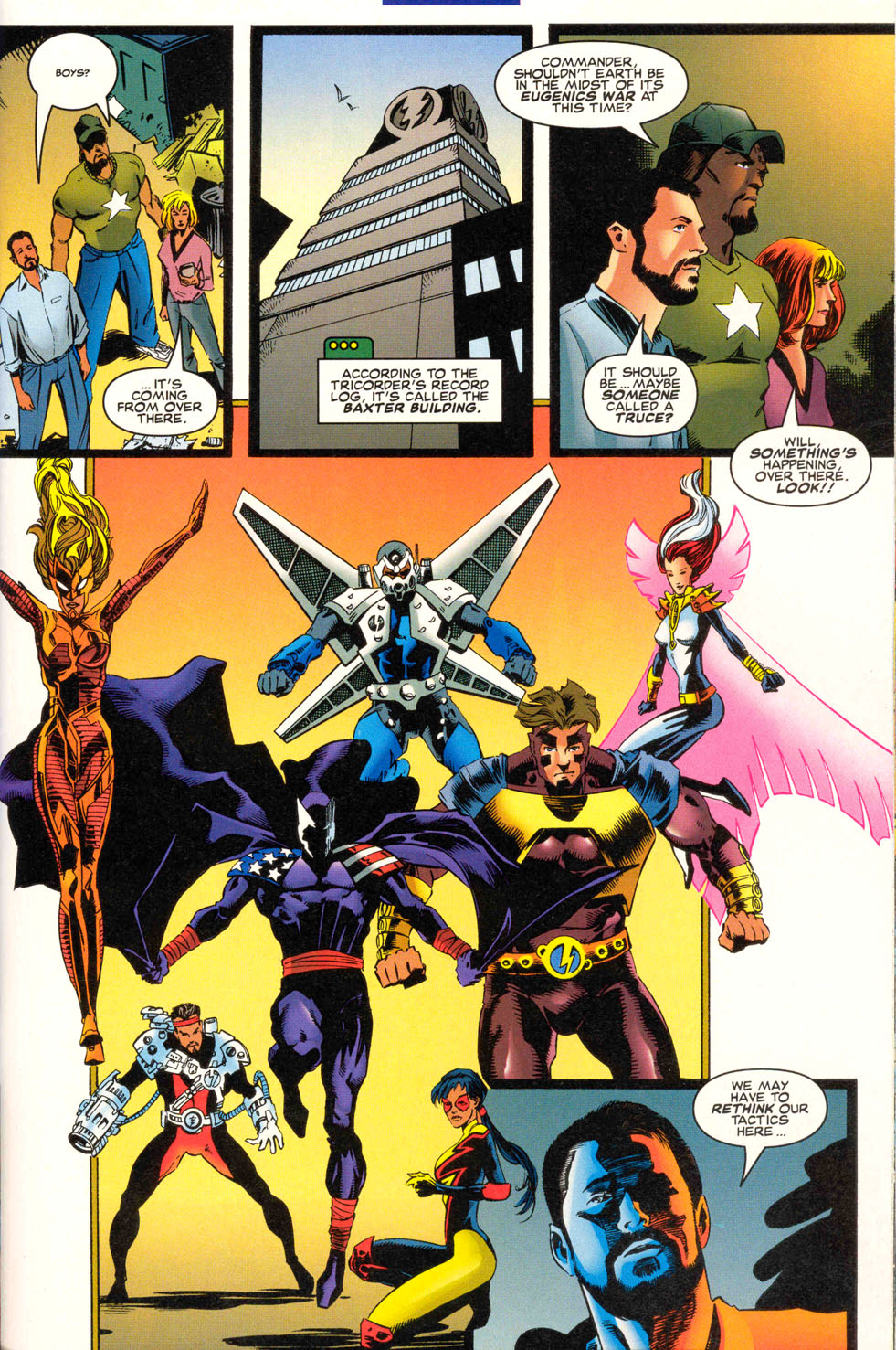 Read online Star Trek: The Next Generation/X-Men: Second Contact comic -  Issue # Full - 10