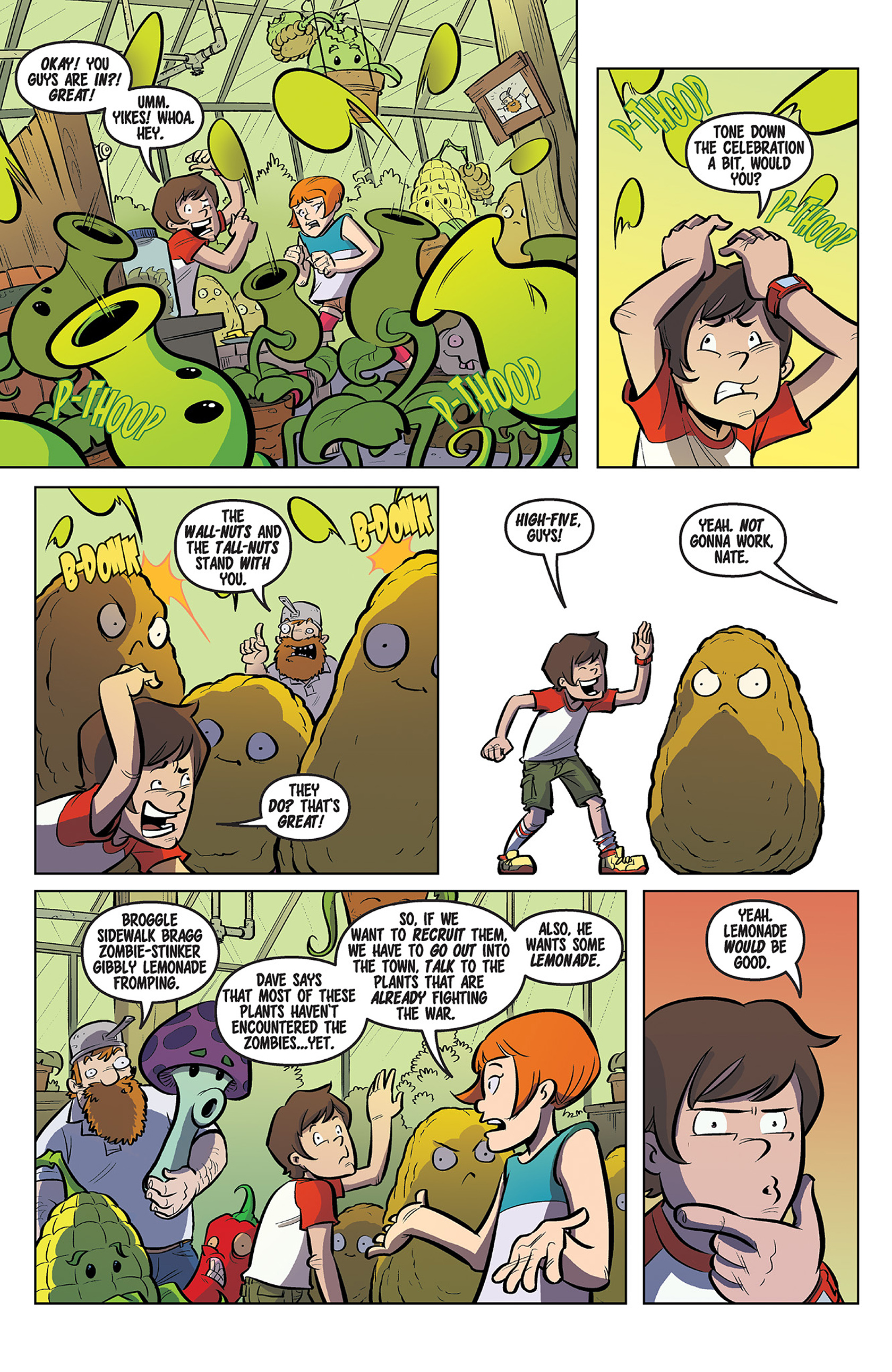 Read online Plants vs. Zombies: Lawnmageddon comic -  Issue #2 - 11