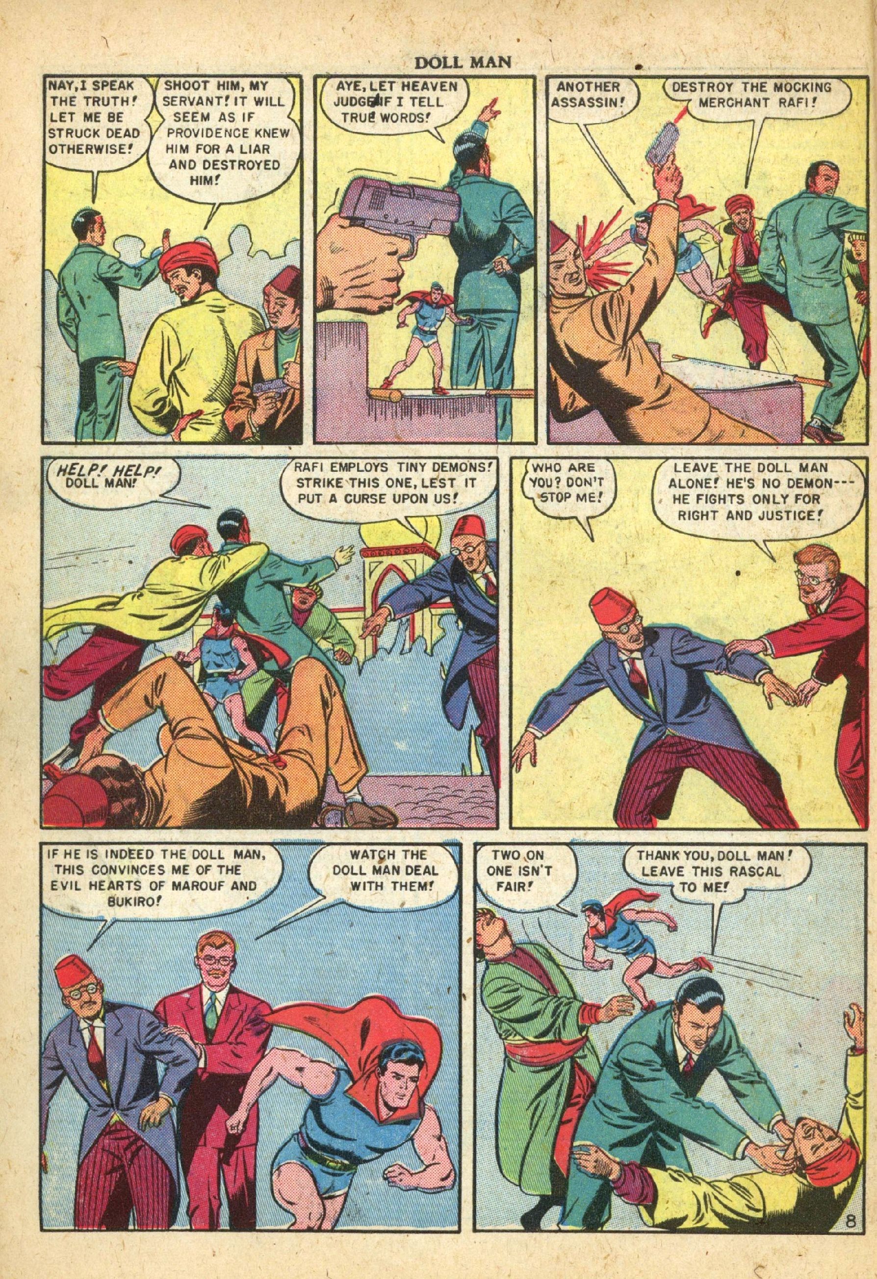Read online Doll Man comic -  Issue #26 - 10