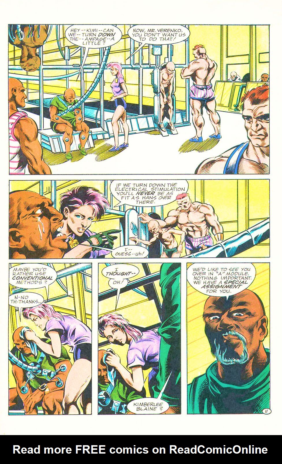 Read online Evangeline comic -  Issue #7 - 13