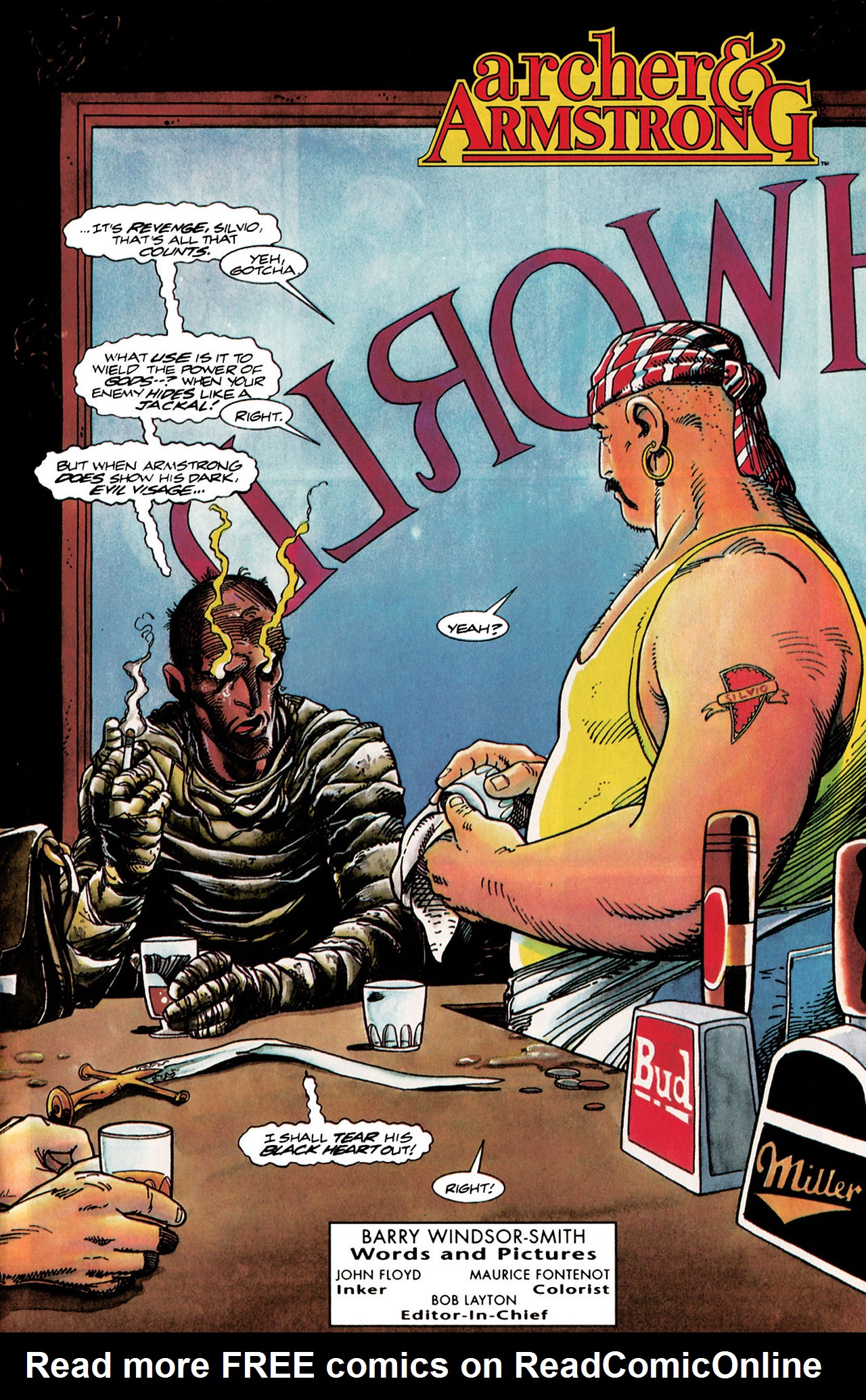 Read online Archer & Armstrong comic -  Issue #12 - 2