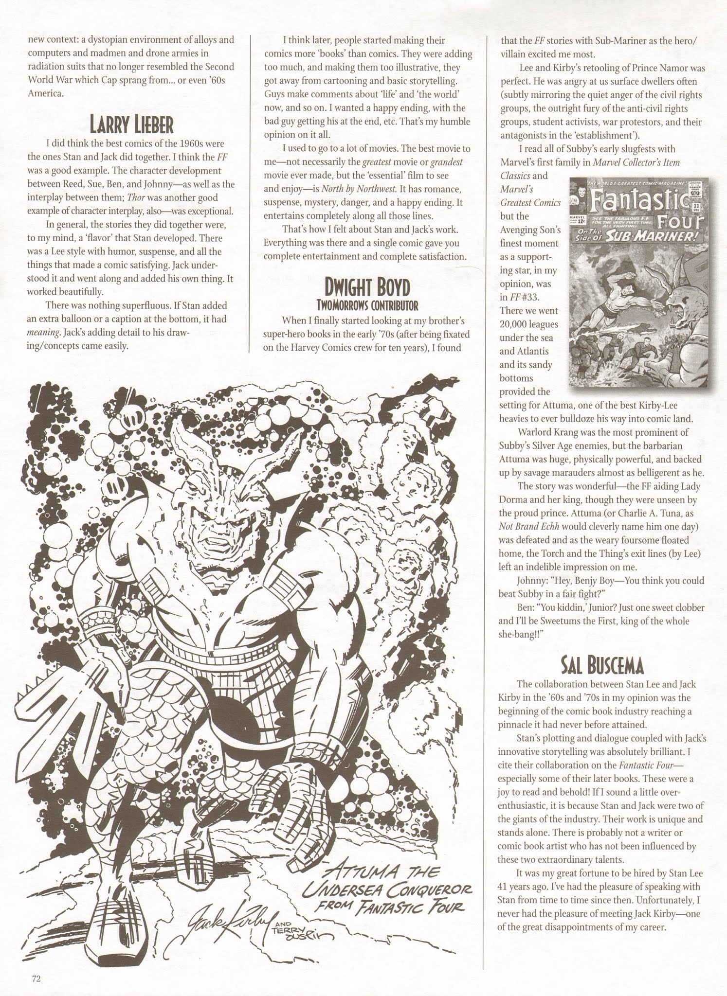 Read online The Jack Kirby Collector comic -  Issue #54 - 69