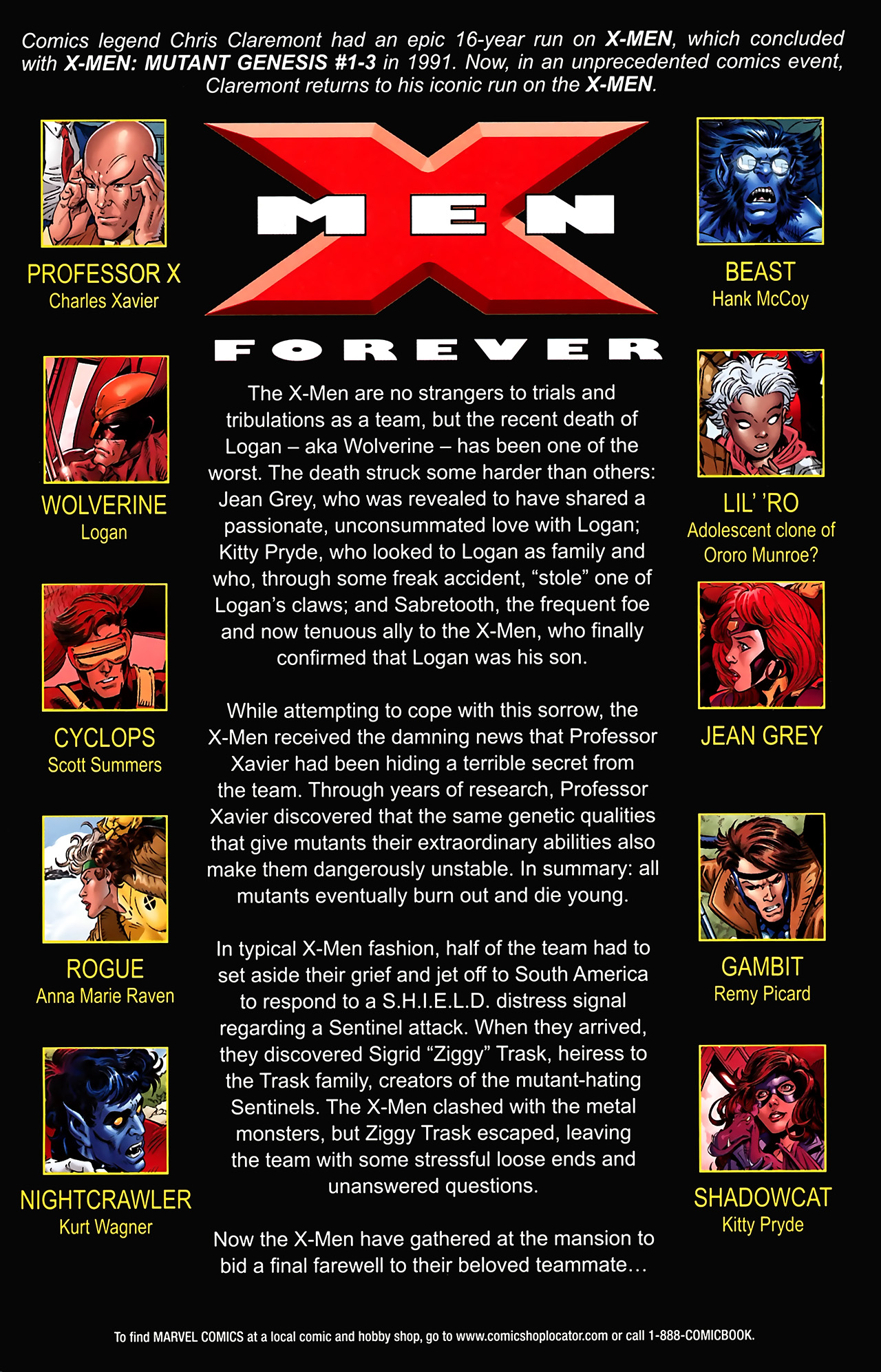 Read online X-Men Forever (2009) comic -  Issue #10 - 3