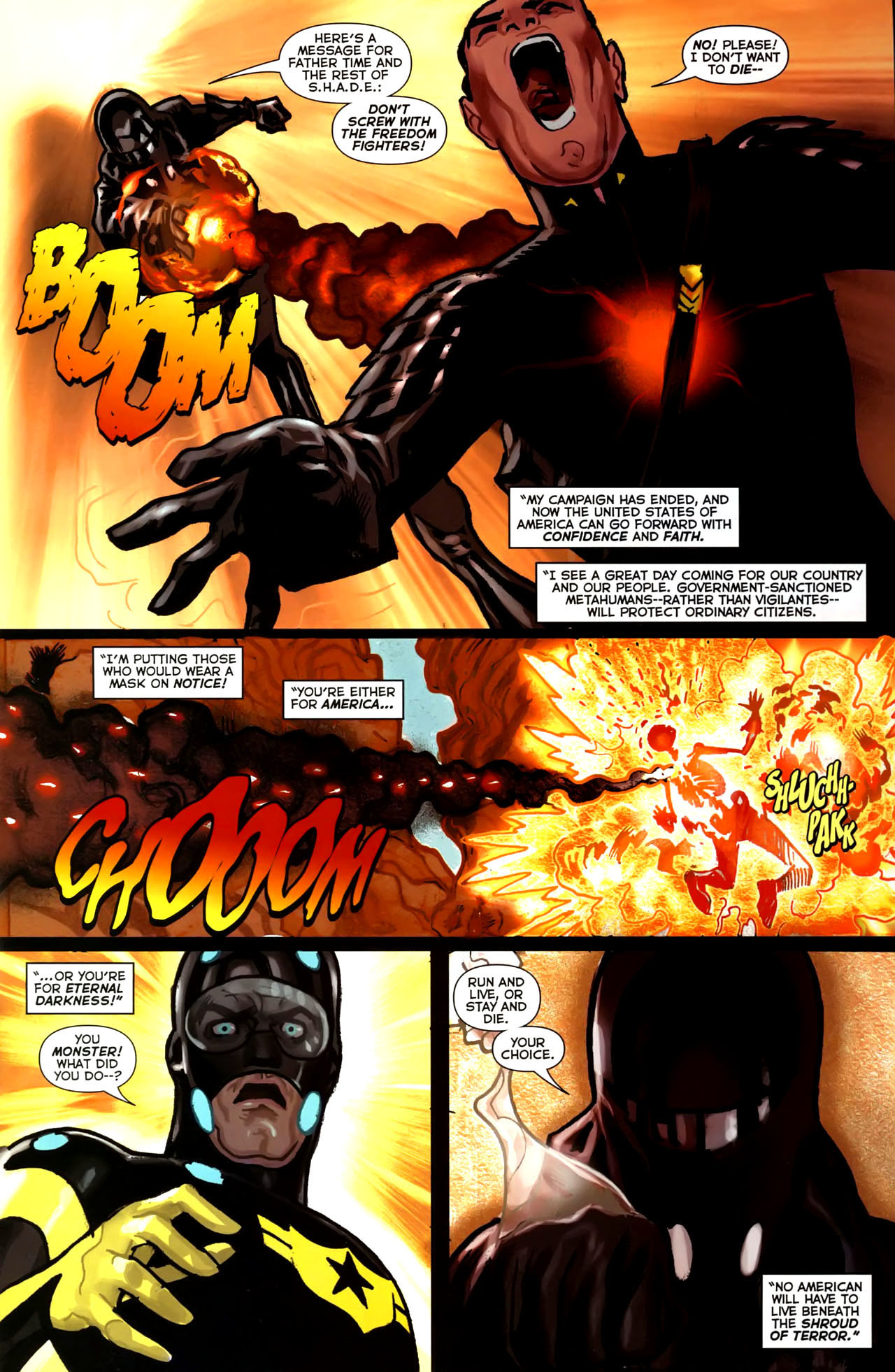 Read online Uncle Sam and the Freedom Fighters (2006) comic -  Issue #4 - 4