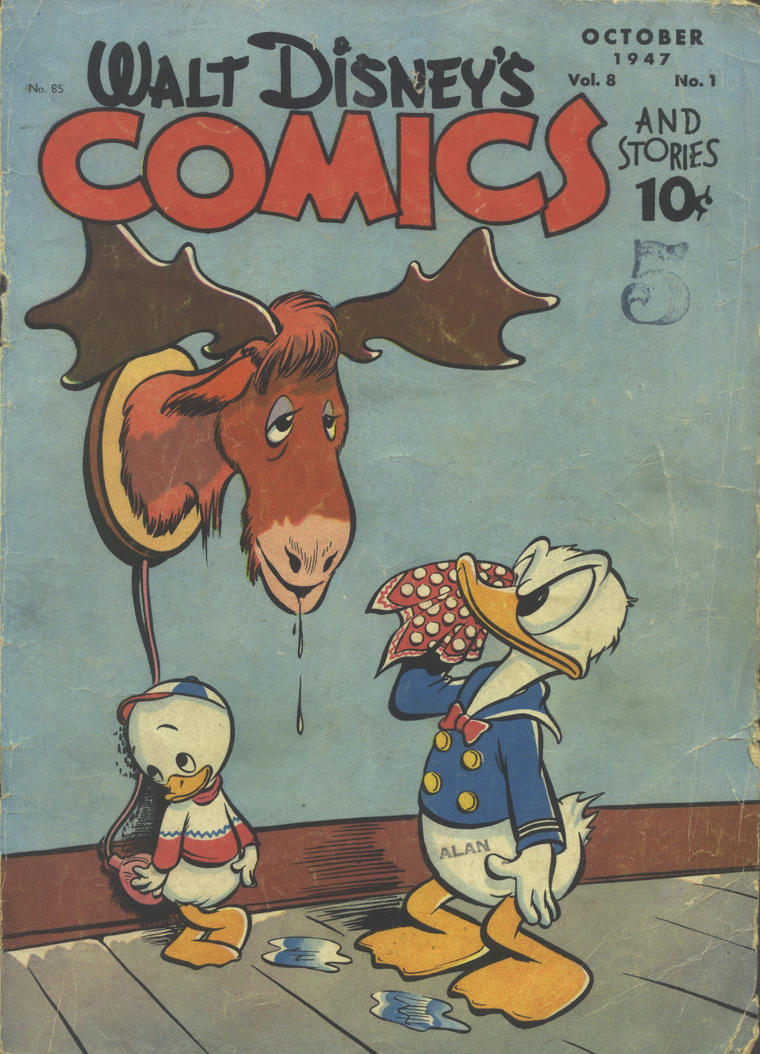 Read online Walt Disney's Comics and Stories comic -  Issue #85 - 1