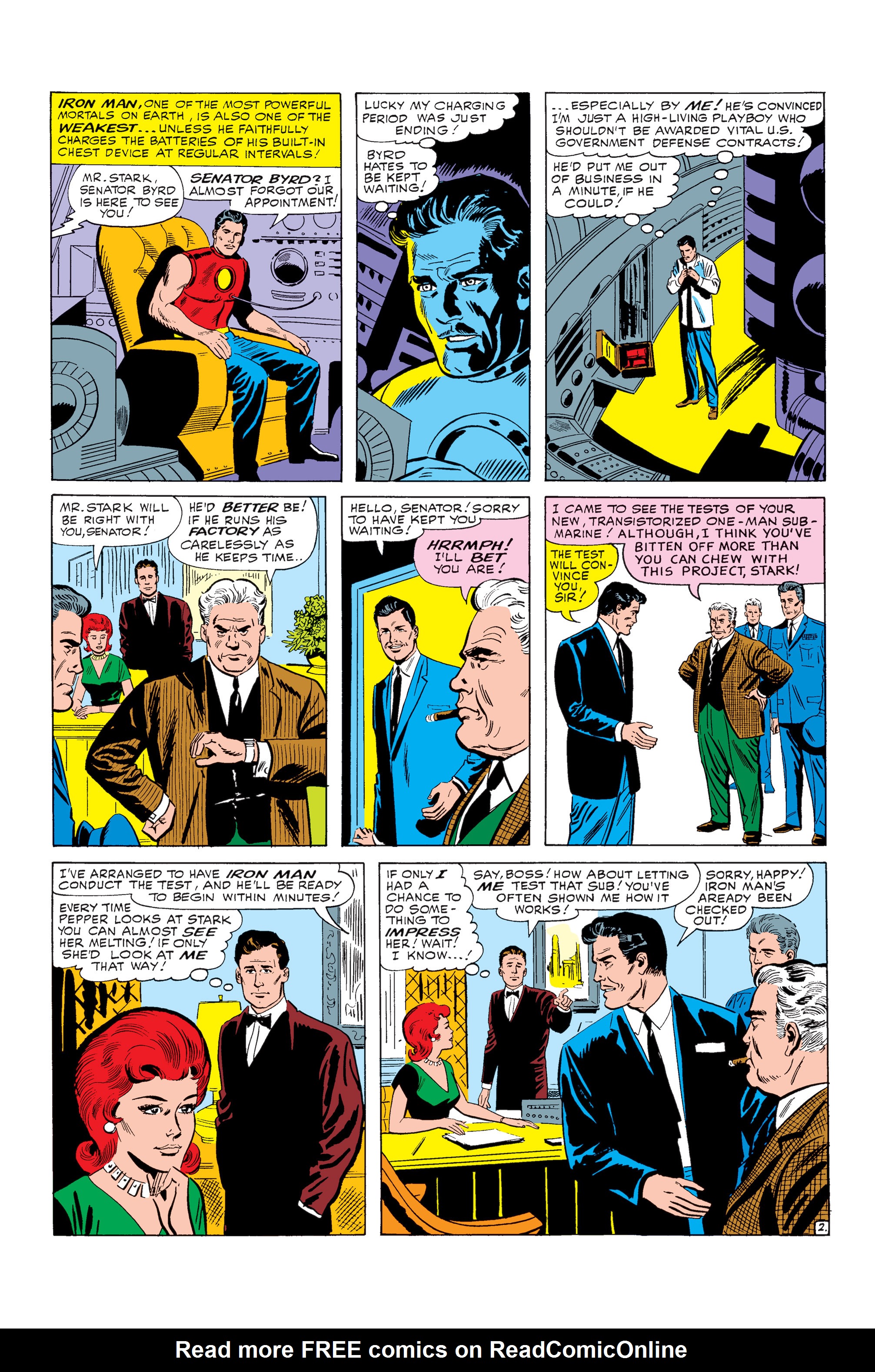 Read online Marvel Masterworks: The Invincible Iron Man comic -  Issue # TPB 3 (Part 1) - 5