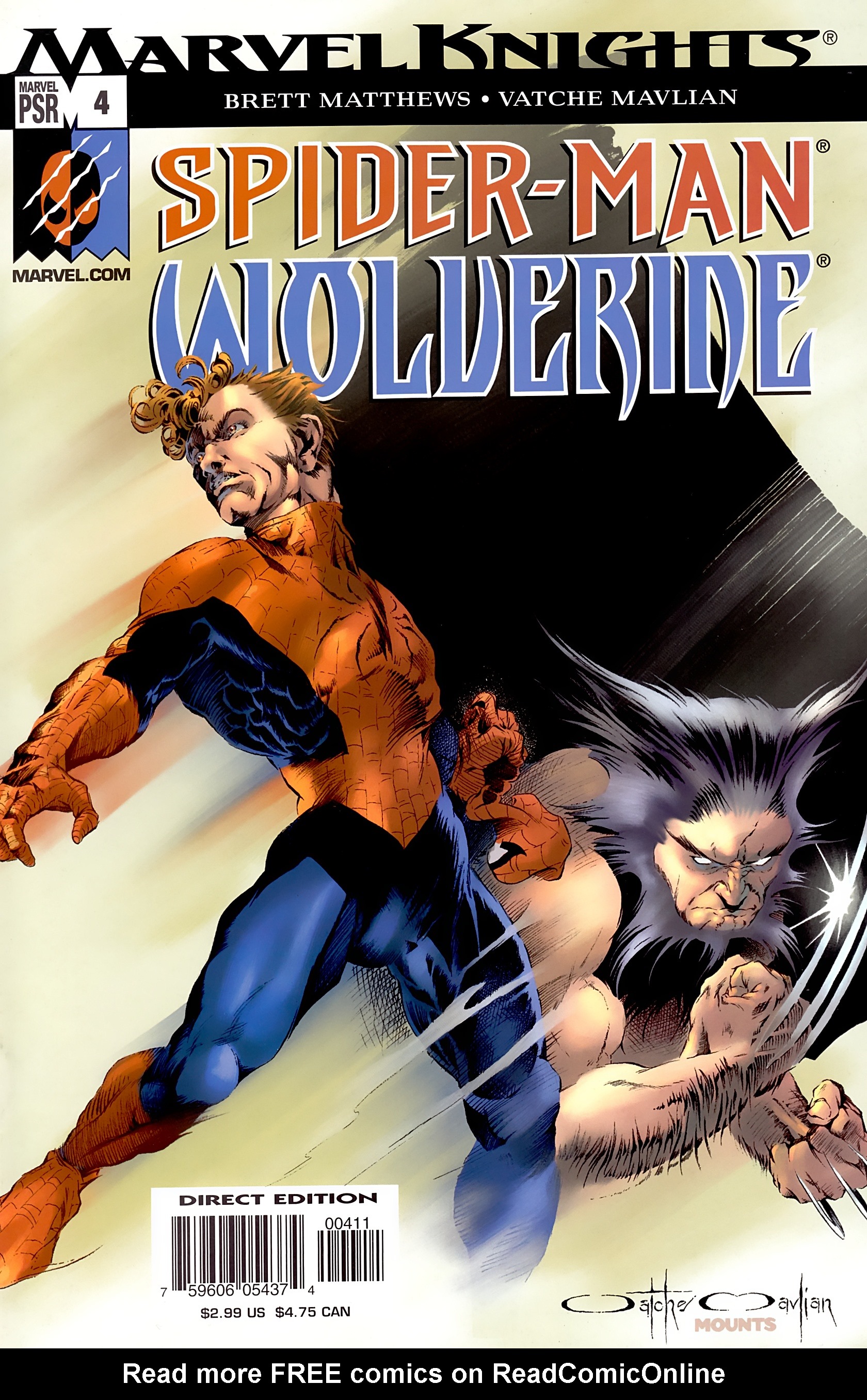 Read online Spider-Man & Wolverine comic -  Issue #4 - 1