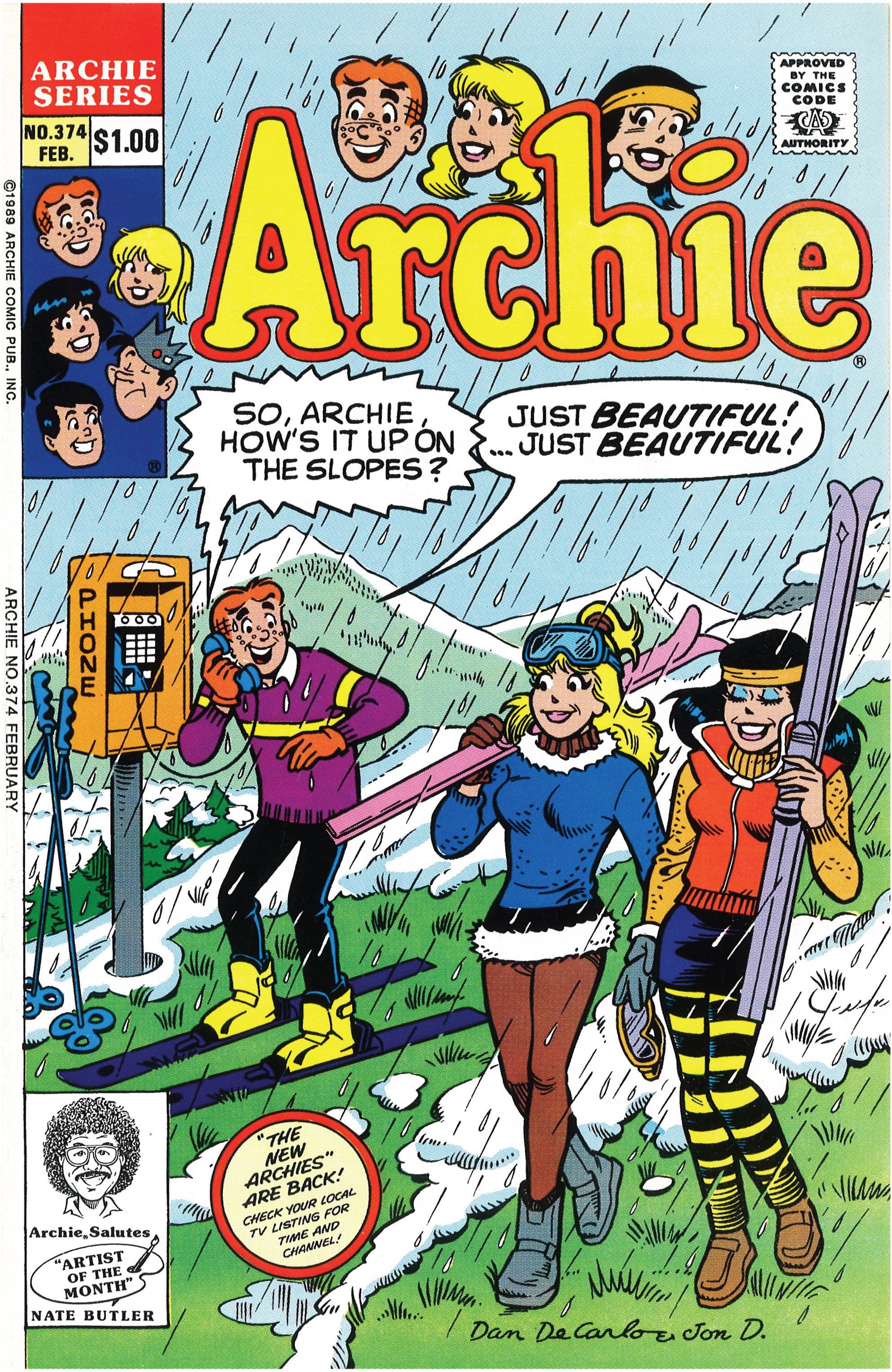 Read online Archie (1960) comic -  Issue #374 - 1