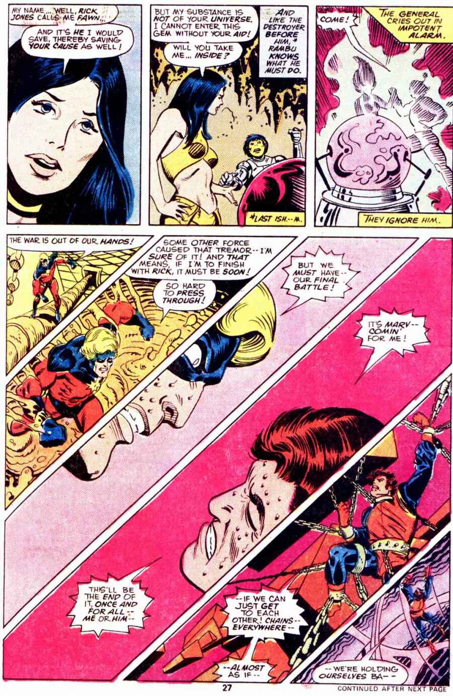 Read online Captain Marvel (1968) comic -  Issue #45 - 16