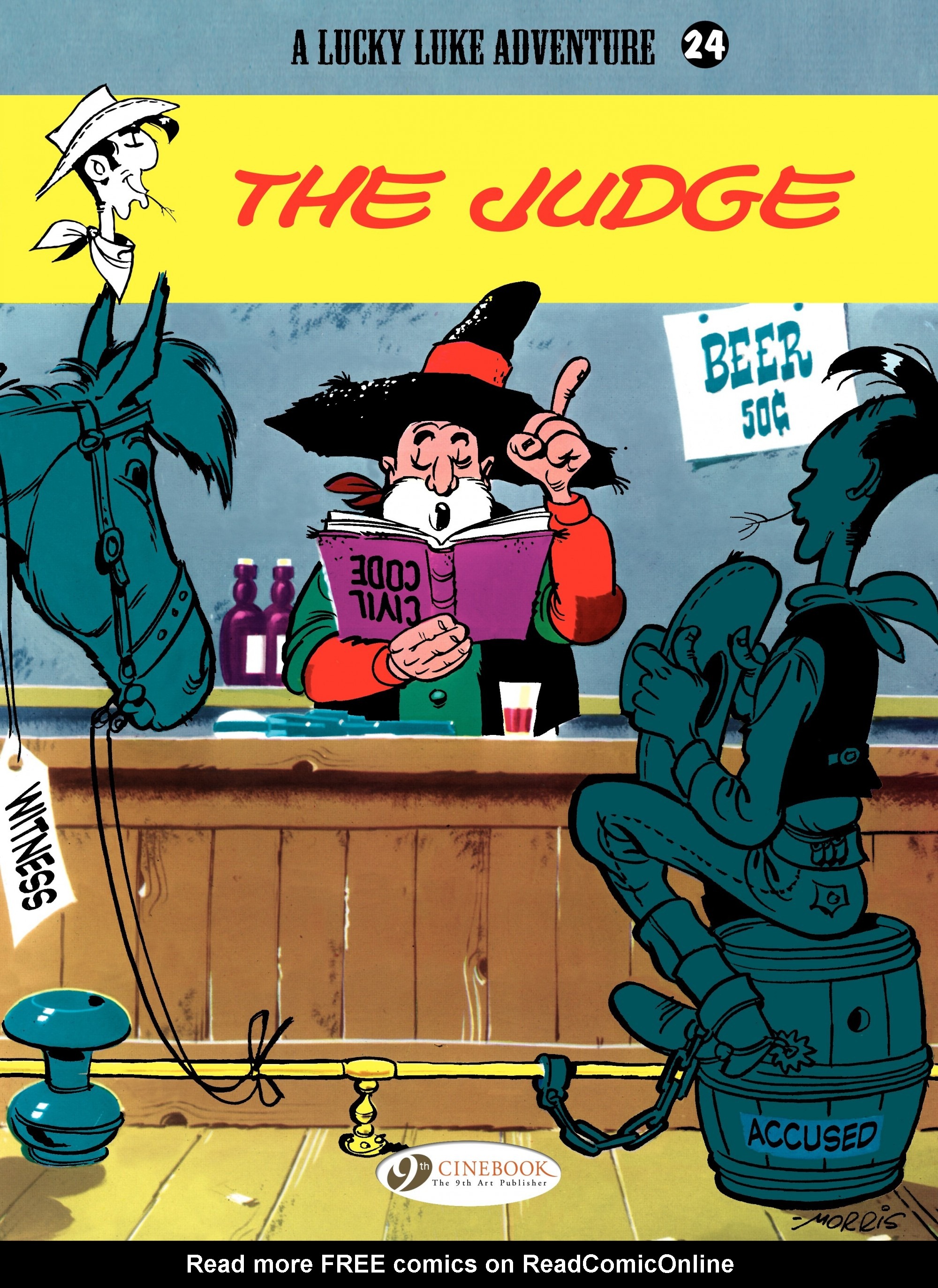 Read online A Lucky Luke Adventure comic -  Issue #24 - 1