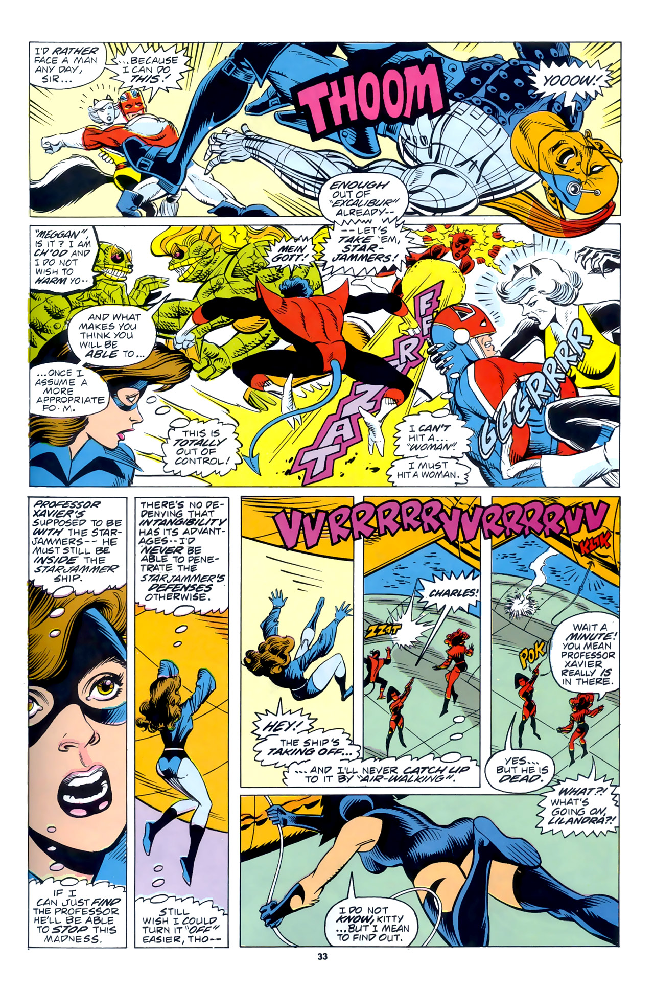 Read online X-Men Spotlight On...Starjammers comic -  Issue #2 - 35