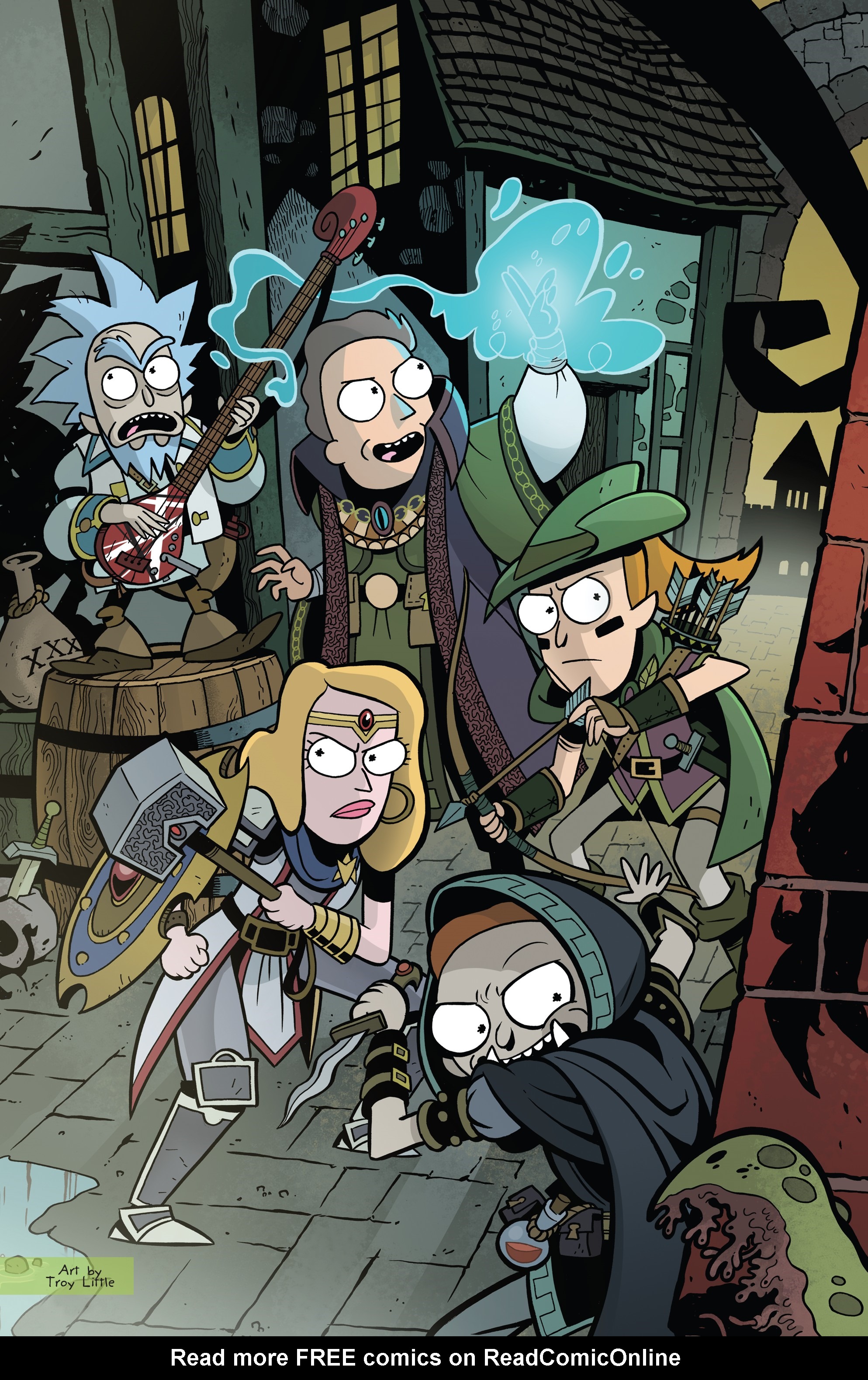Read online Rick and Morty vs Dungeons & Dragons comic -  Issue #4 - 28