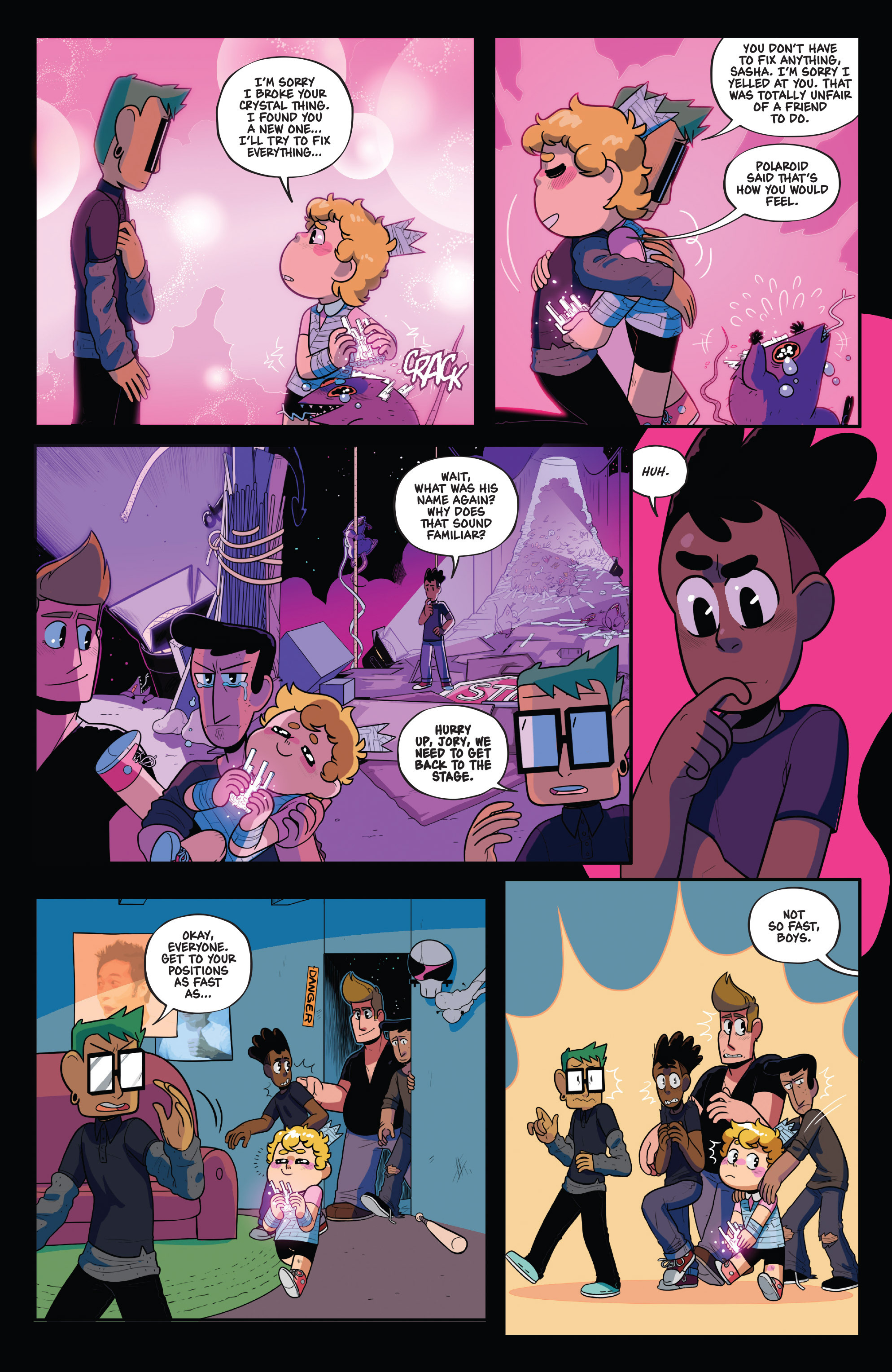 Read online The Backstagers comic -  Issue #4 - 20