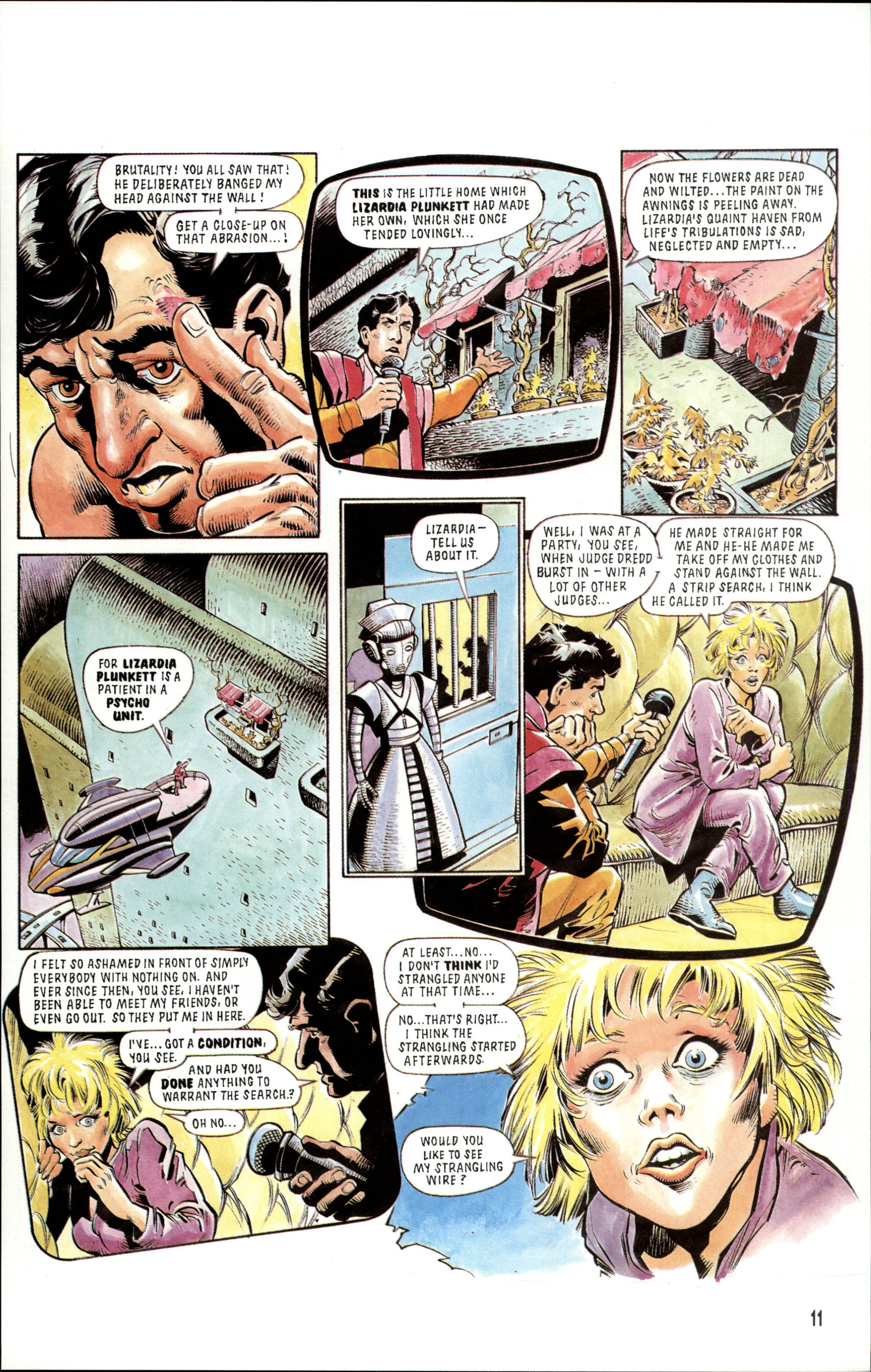 Read online Dredd Rules! comic -  Issue #9 - 13