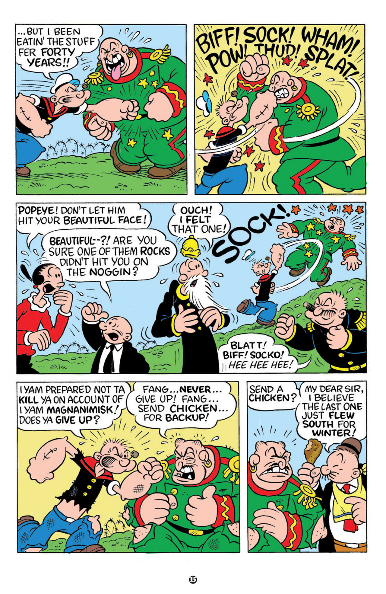 Read online Popeye (2012) comic -  Issue #4 - 17