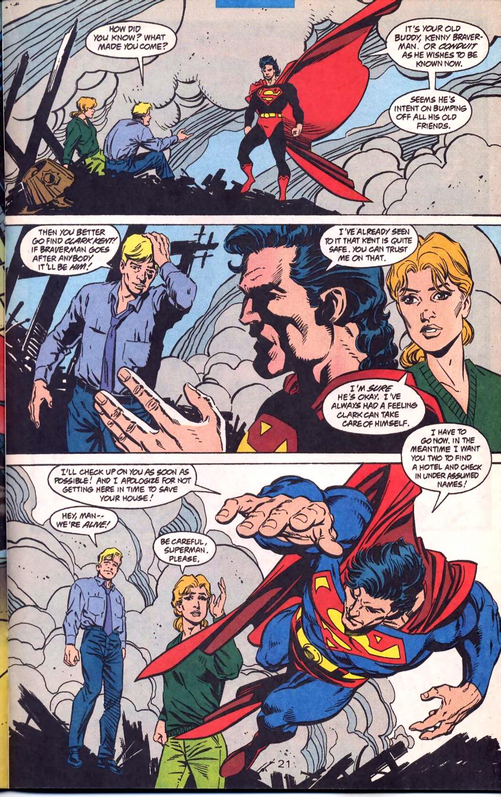 Read online Superman (1987) comic -  Issue #100 - 22