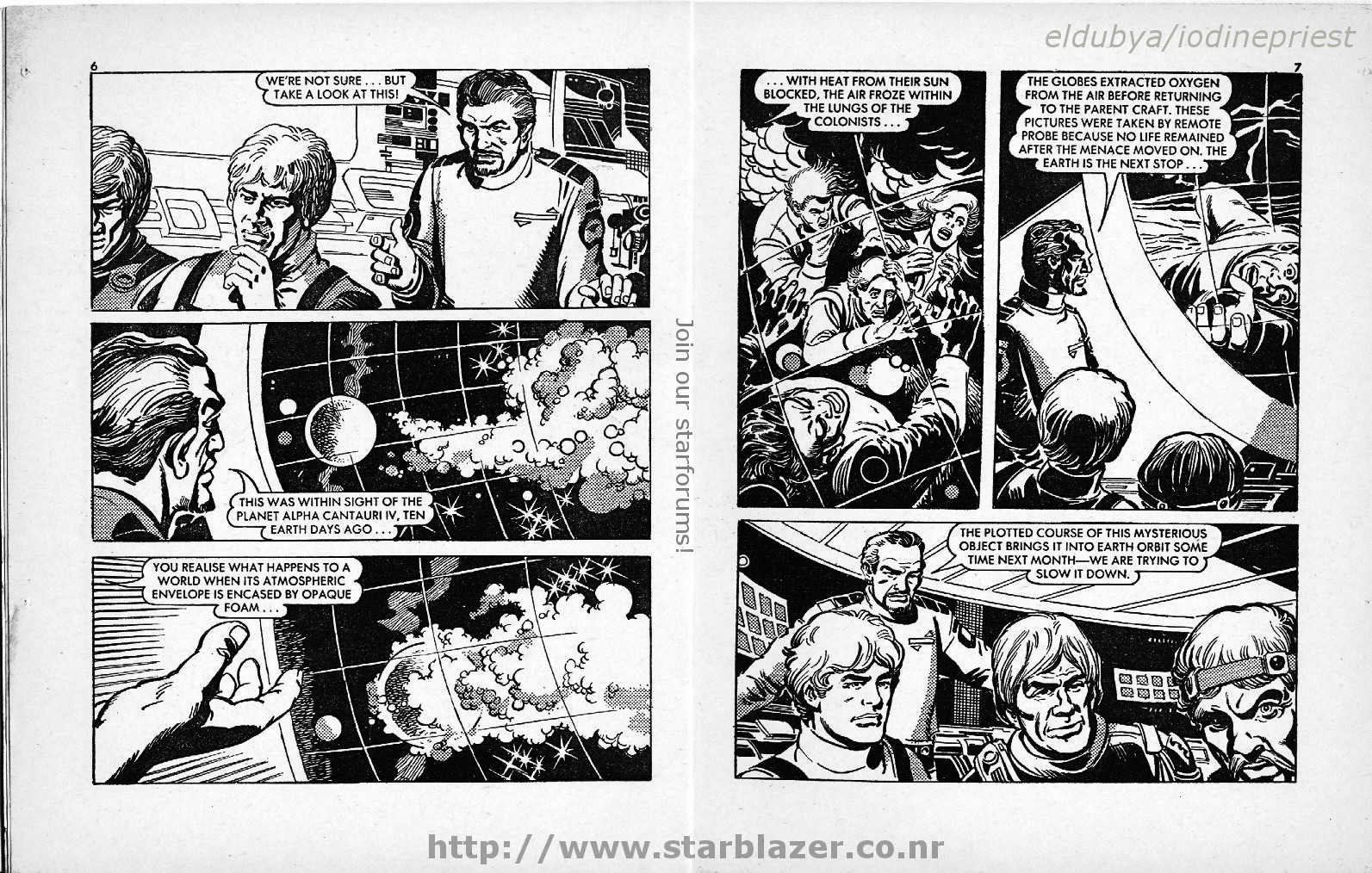 Read online Starblazer comic -  Issue #121 - 5
