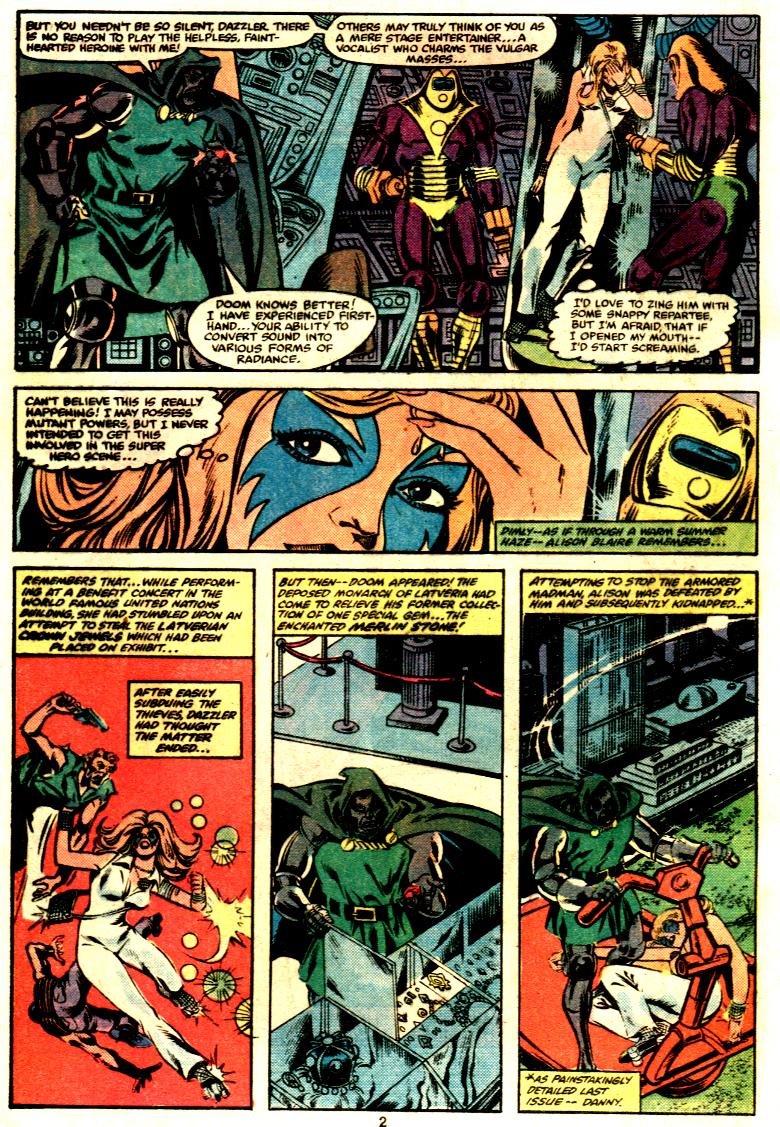 Read online Dazzler (1981) comic -  Issue #4 - 3