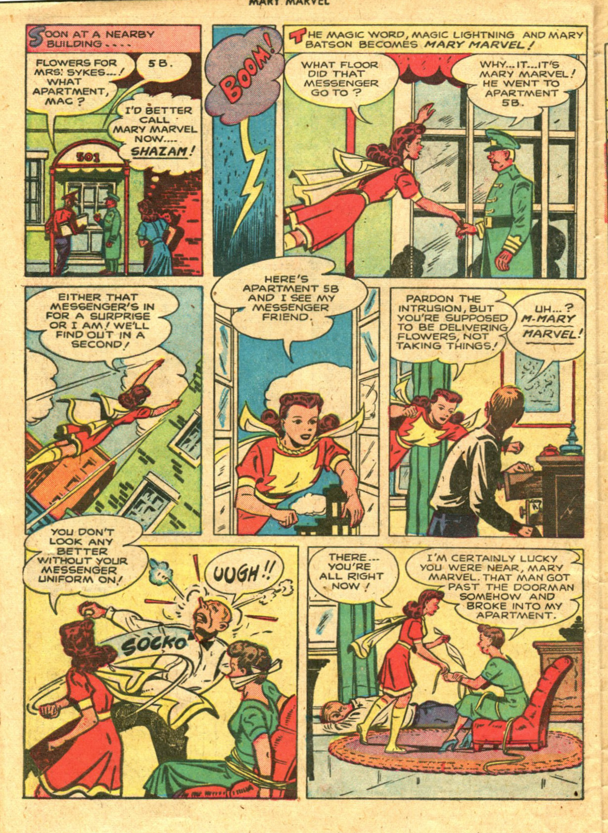 Read online Mary Marvel comic -  Issue #26 - 30