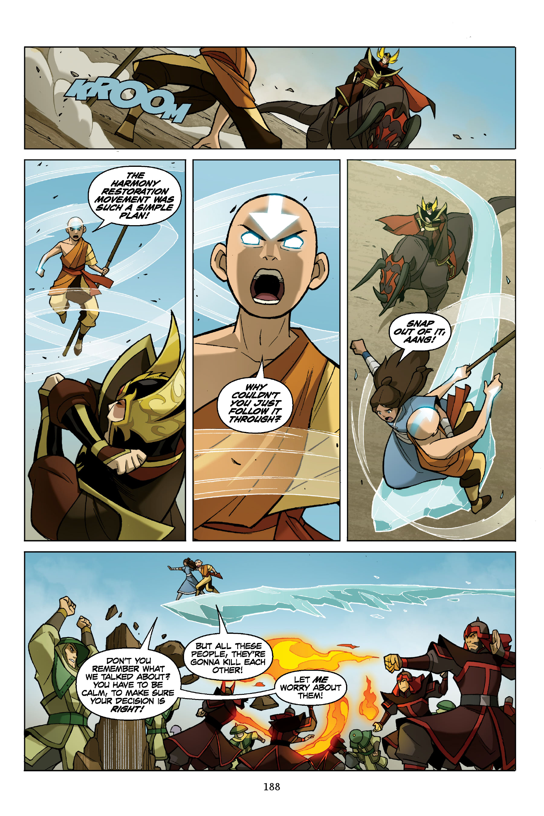 Read online Nickelodeon Avatar: The Last Airbender - The Promise comic -  Issue # _TPB Omnibus (Part 2) - 88