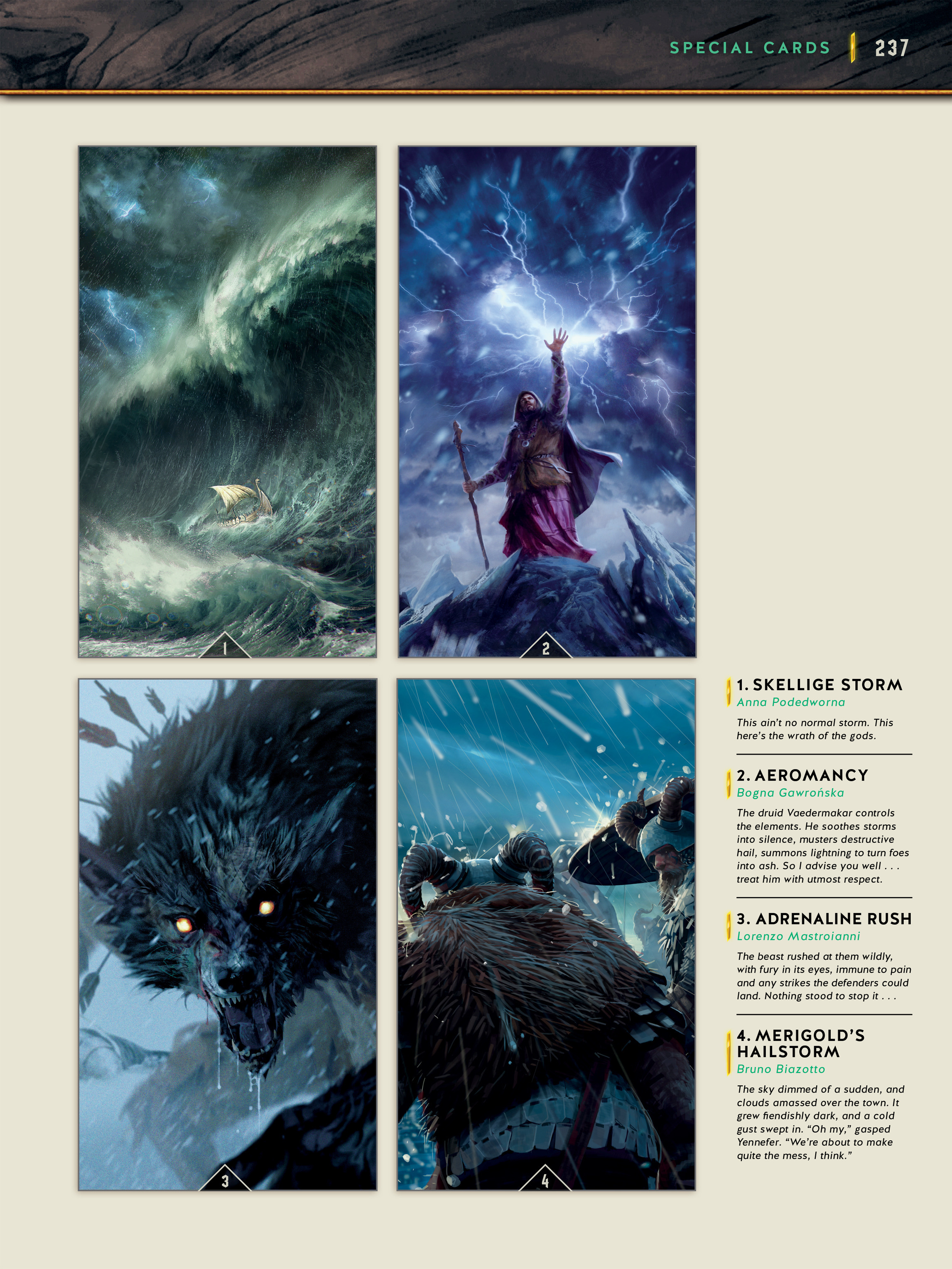 Read online Gwent: Art of the Witcher Card Game comic -  Issue # TPB (Part 3) - 20