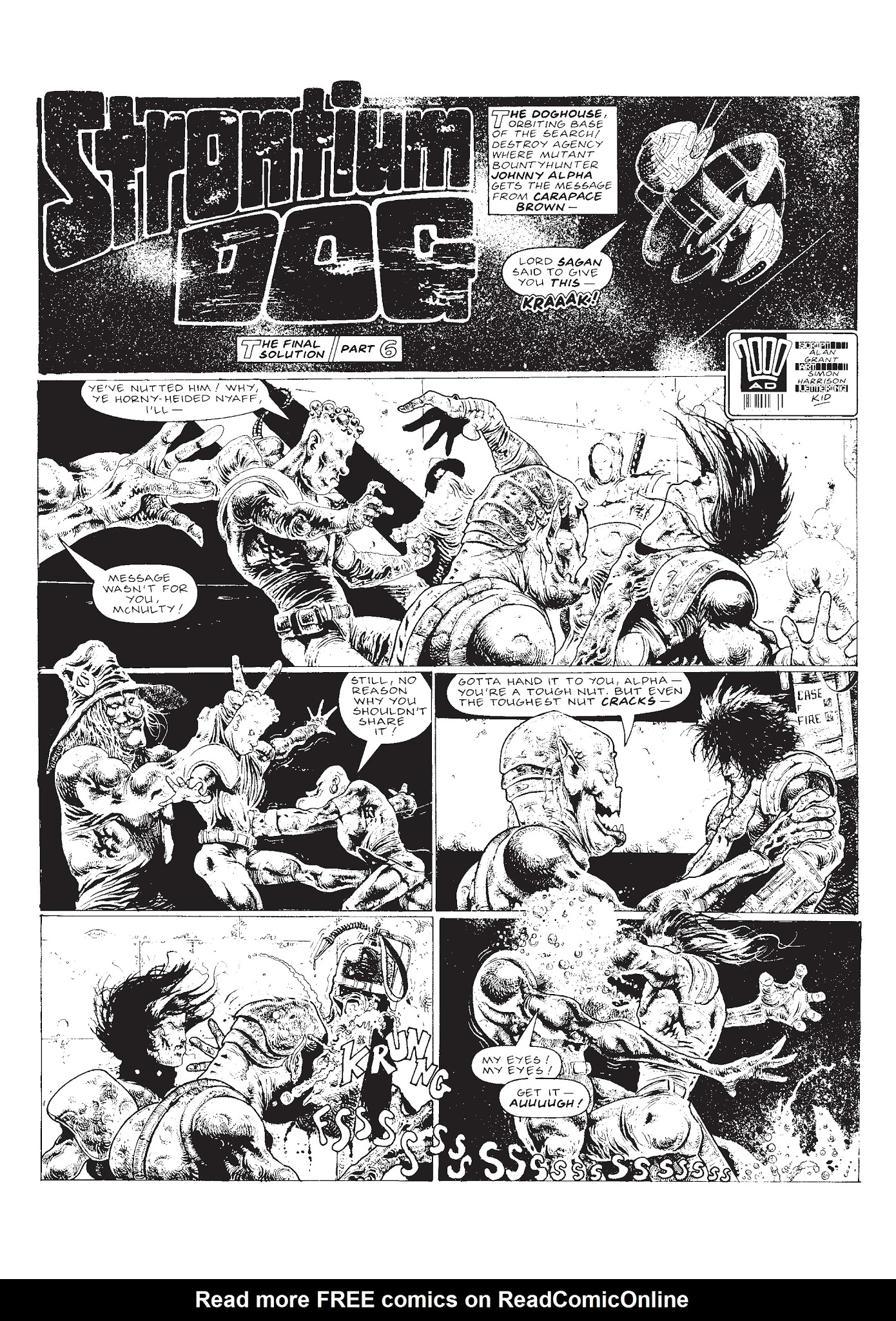 Read online Strontium Dog: The Final Solution comic -  Issue # TPB - 34