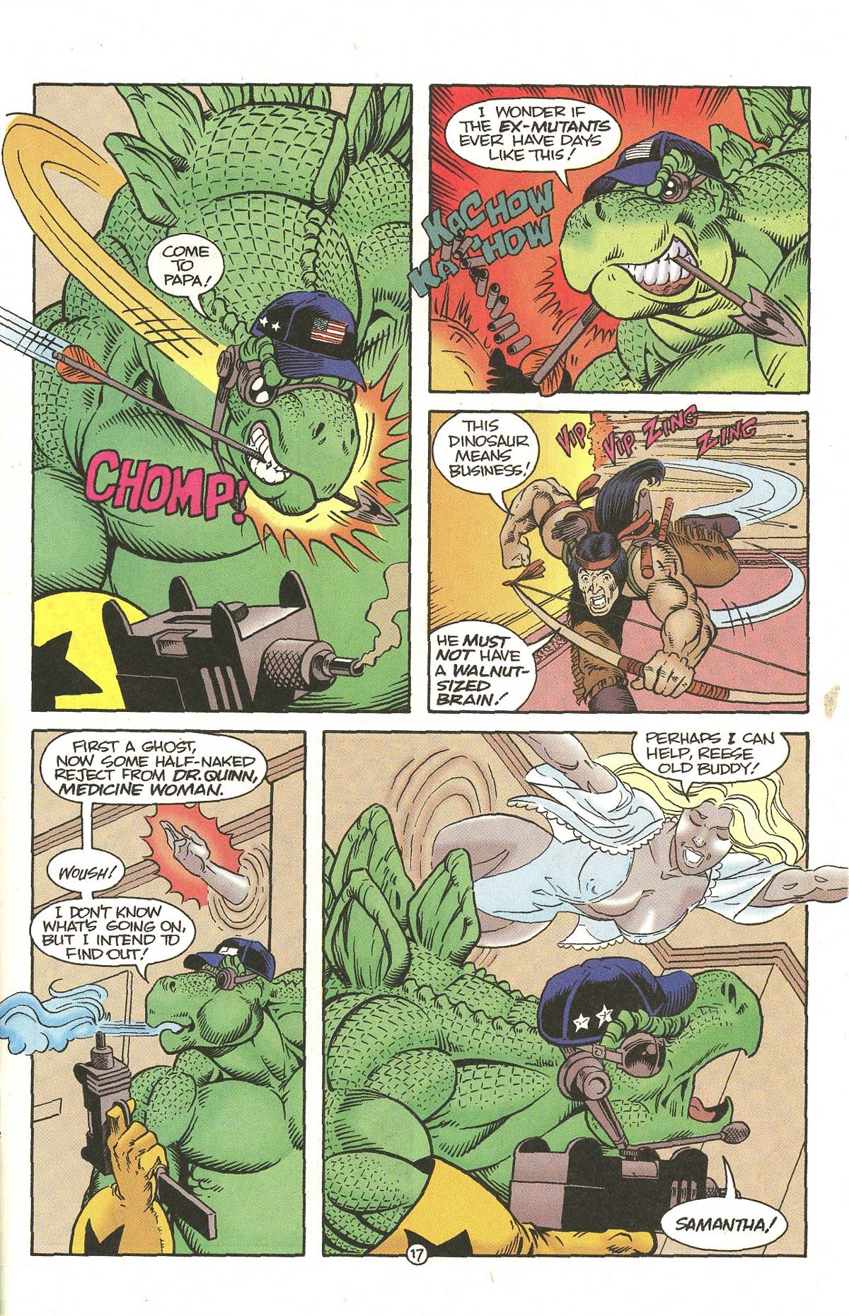 Read online Dinosaurs For Hire comic -  Issue #7 - 22