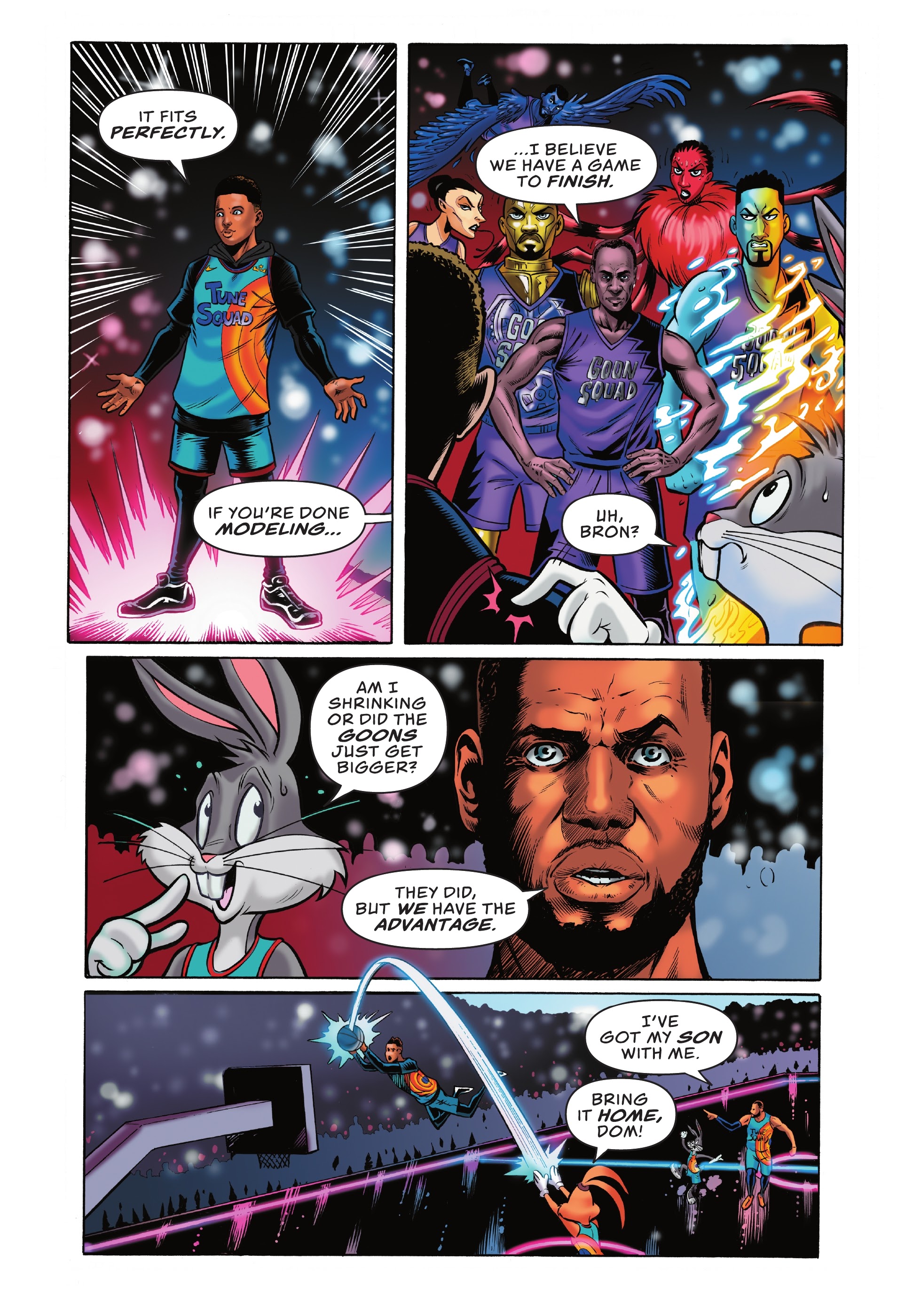 Read online Space Jam: A New Legacy comic -  Issue # TPB - 120