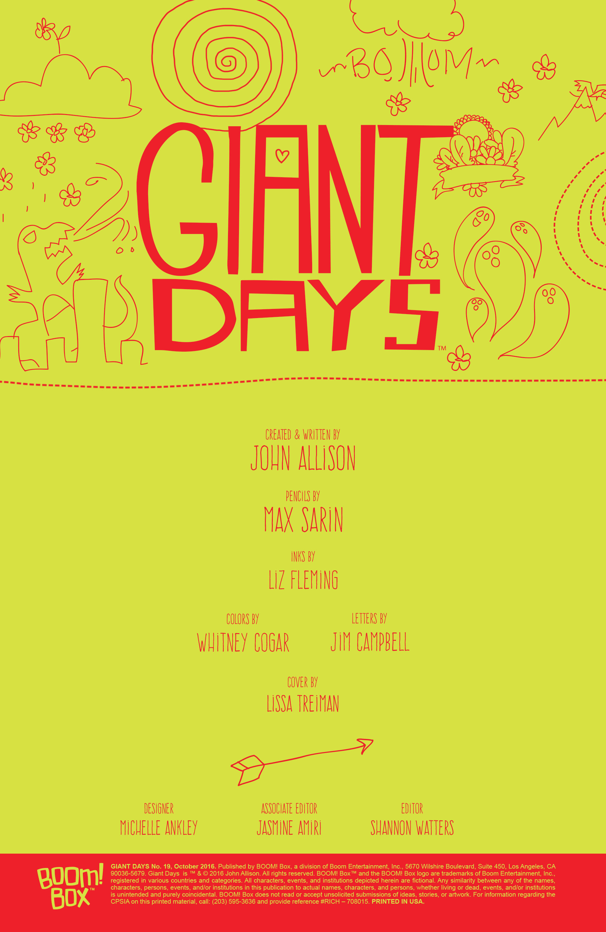 Read online Giant Days (2015) comic -  Issue #19 - 2