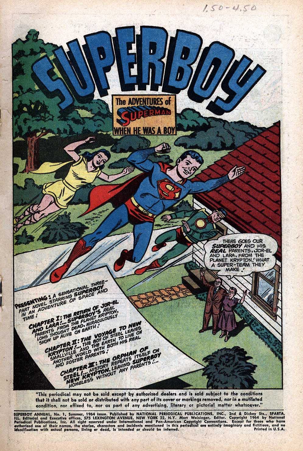 Read online Superboy (1949) comic -  Issue # Annual 1 - 3