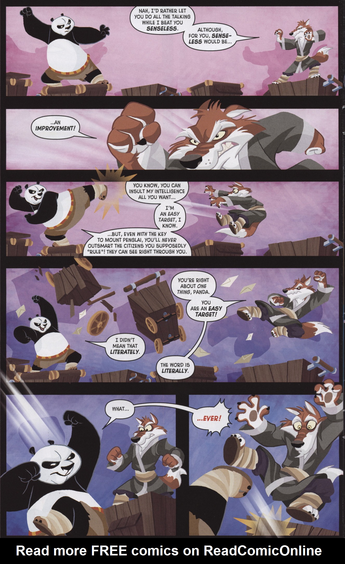 Read online Kung Fu Panda comic -  Issue #2 - 20
