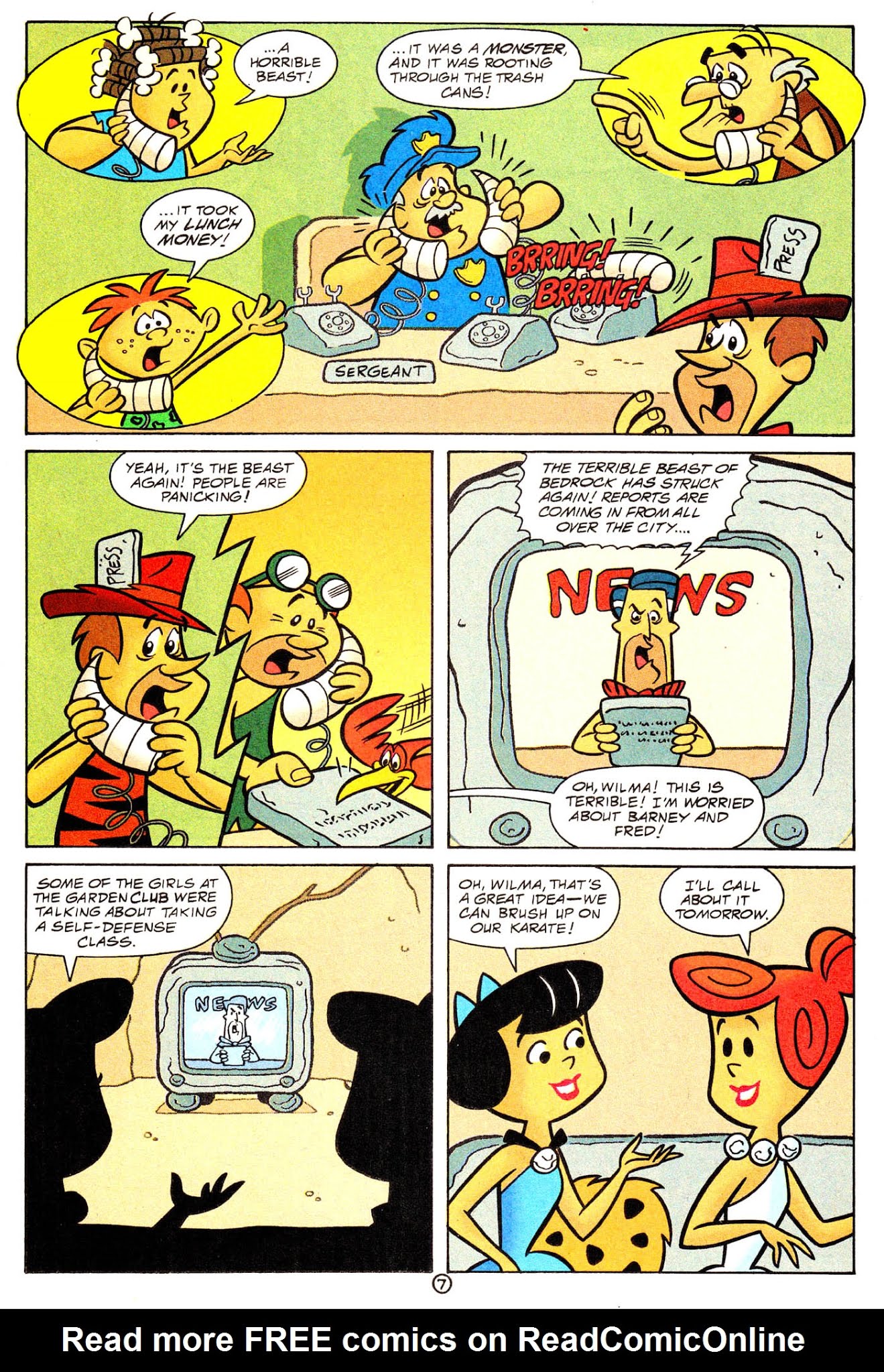 Read online The Flintstones and the Jetsons comic -  Issue #10 - 11