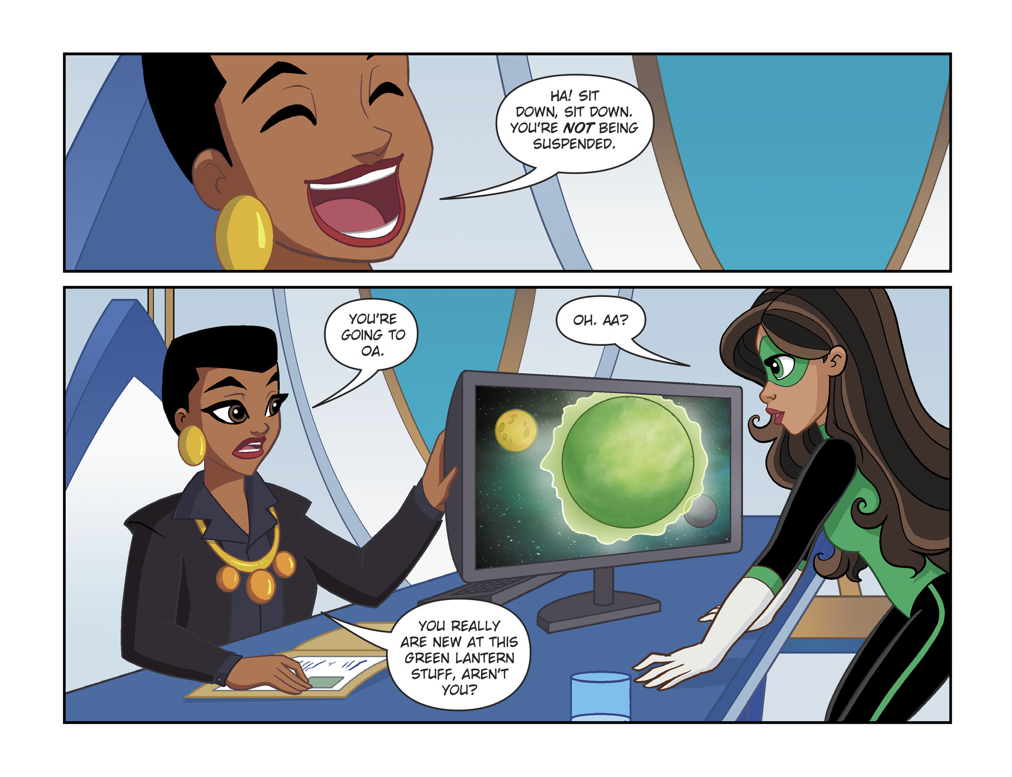 Read online DC Super Hero Girls: Spaced Out comic -  Issue #1 - 14