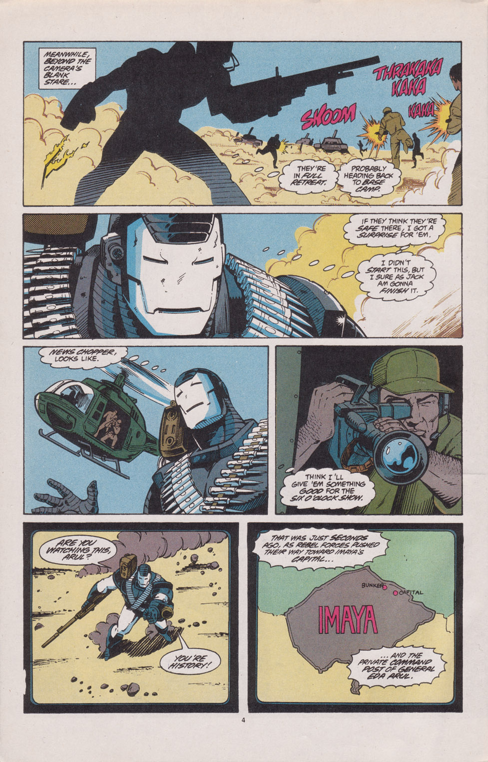 Read online War Machine (1994) comic -  Issue #4 - 4