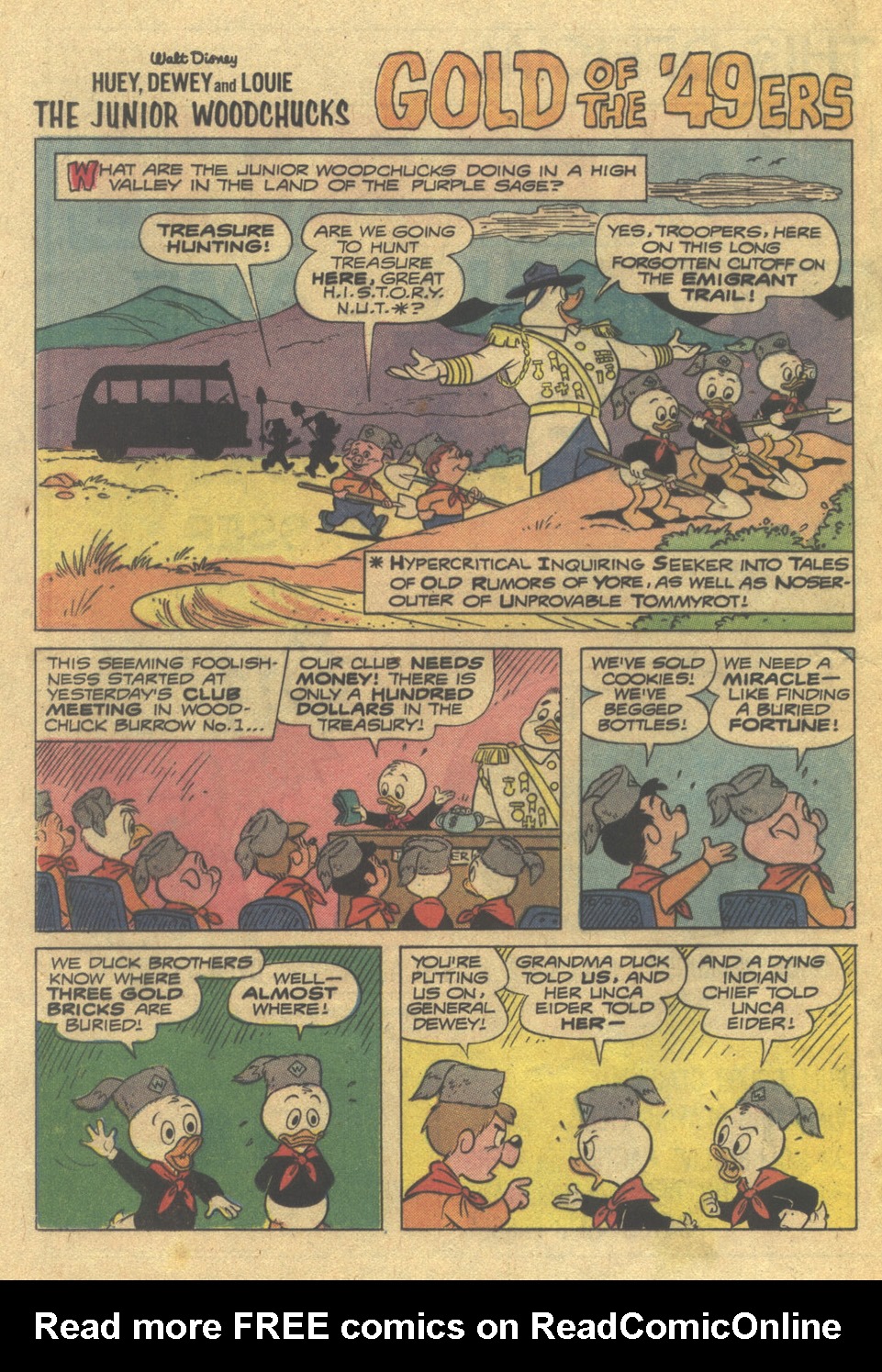 Read online Huey, Dewey, and Louie Junior Woodchucks comic -  Issue #13 - 19
