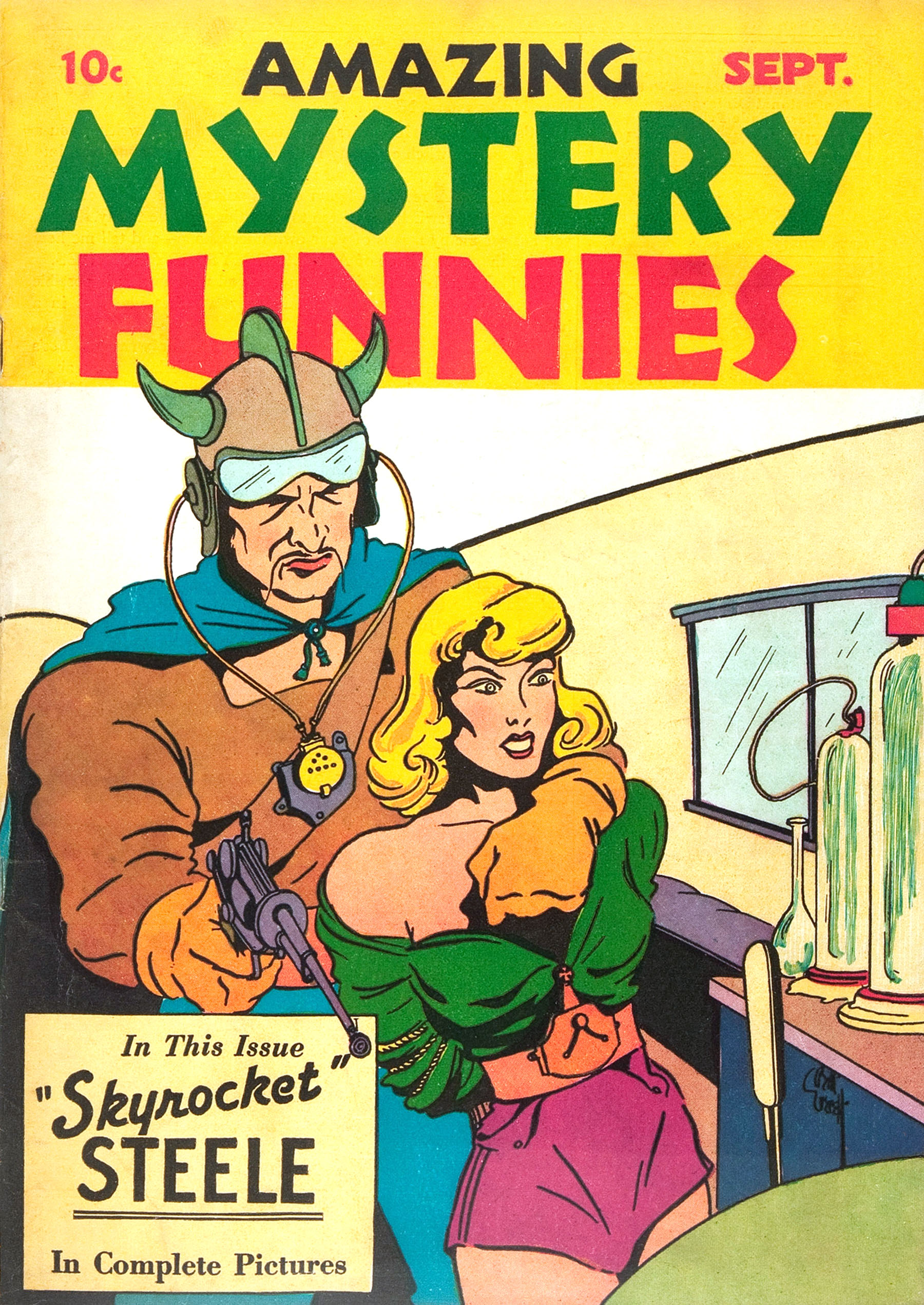 Read online Amazing Mystery Funnies comic -  Issue #2 - 1