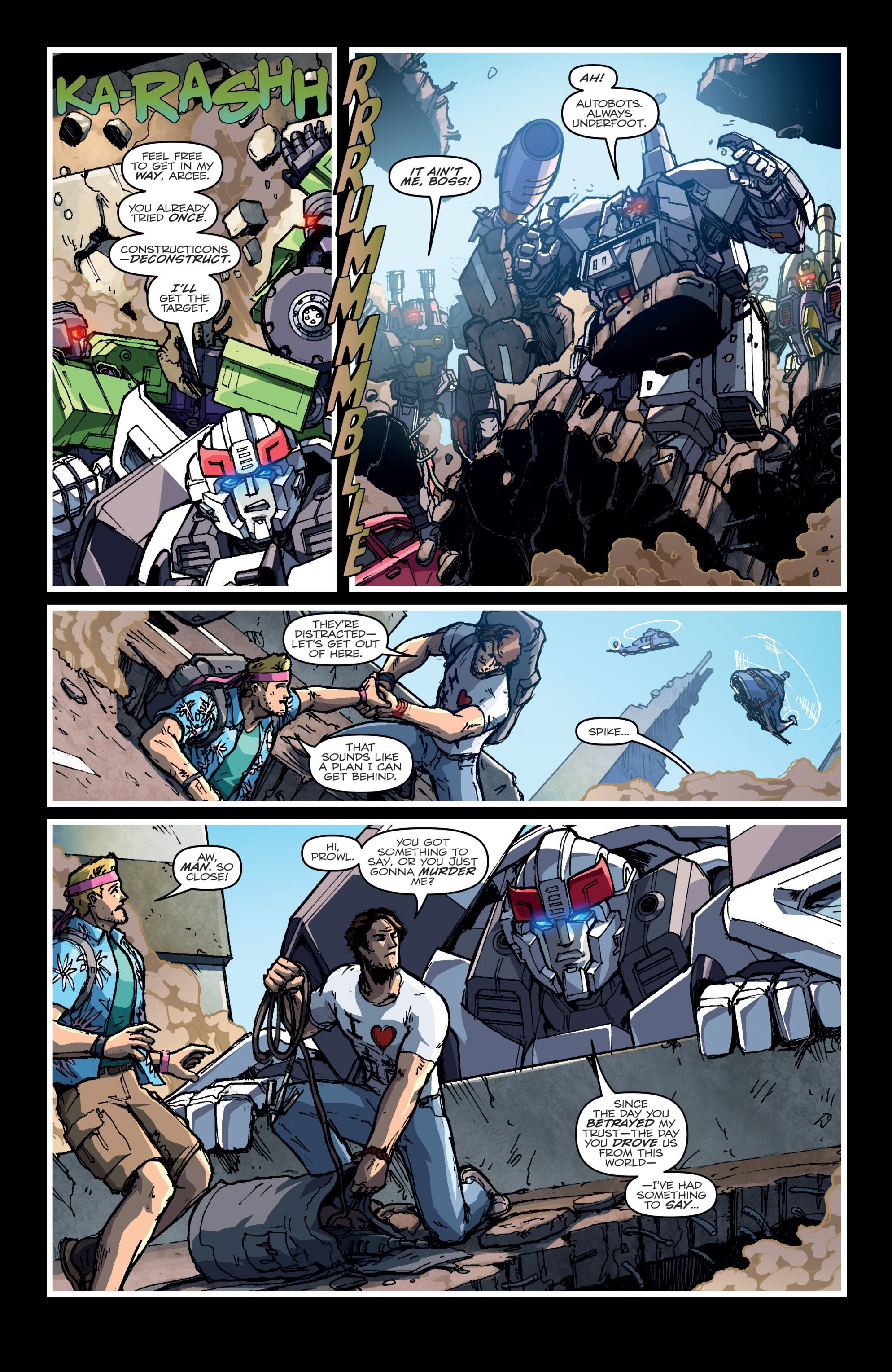 Read online The Transformers (2014) comic -  Issue #36 - 21