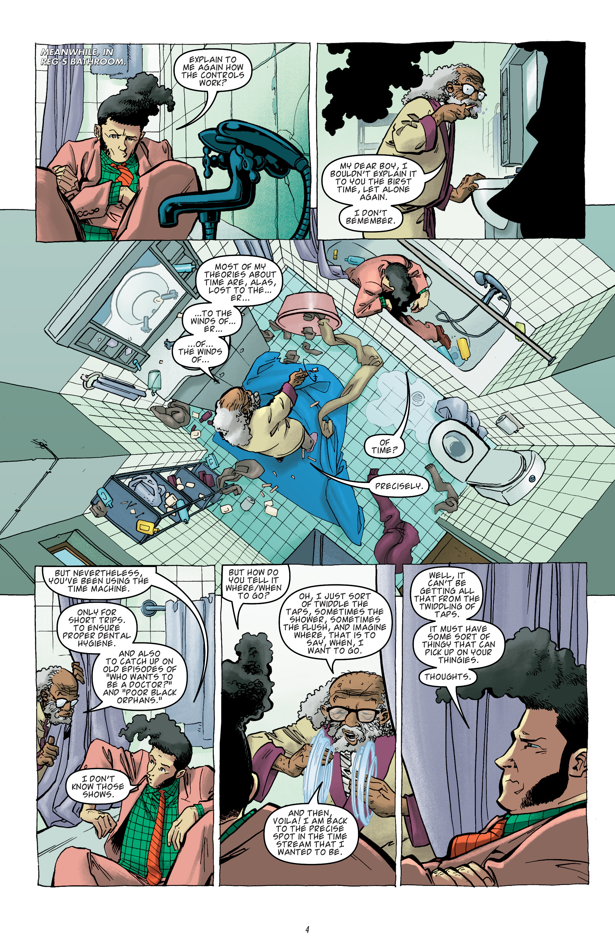 Read online Dirk Gently's Holistic Detective Agency: The Salmon of Doubt comic -  Issue #2 - 6