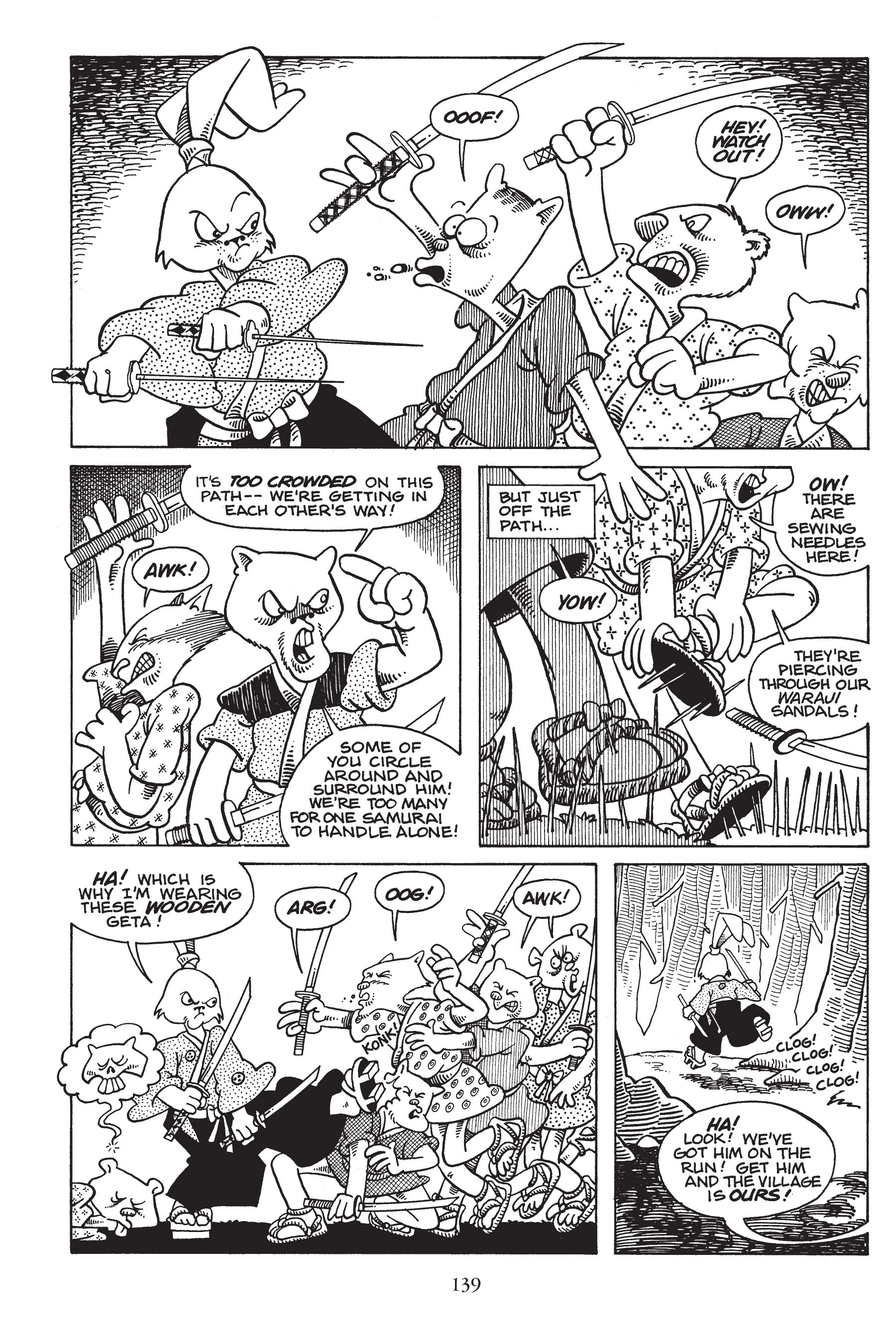Read online Usagi Yojimbo (1987) comic -  Issue # _TPB 2 - 139