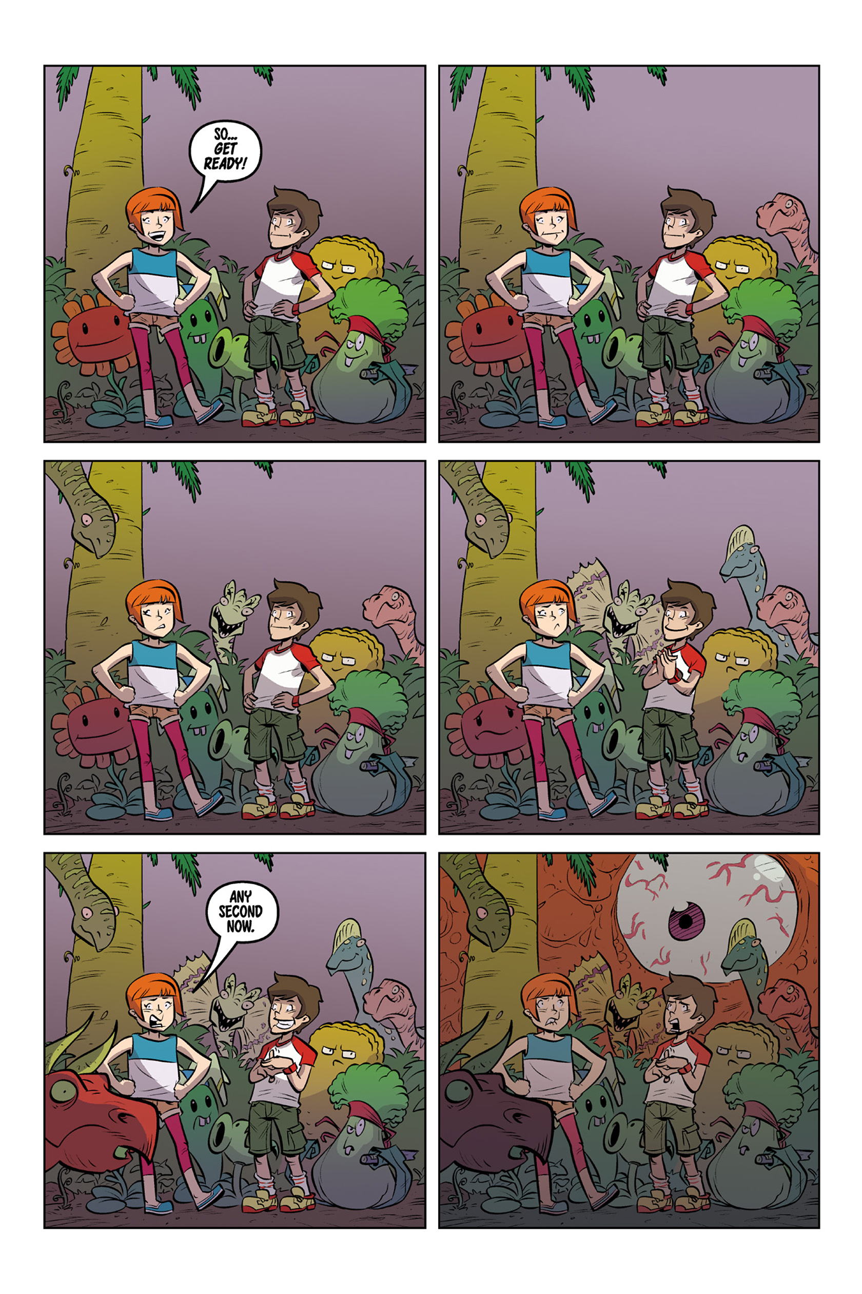 Read online Plants vs. Zombies: Timepocalypse comic -  Issue #3 - 10