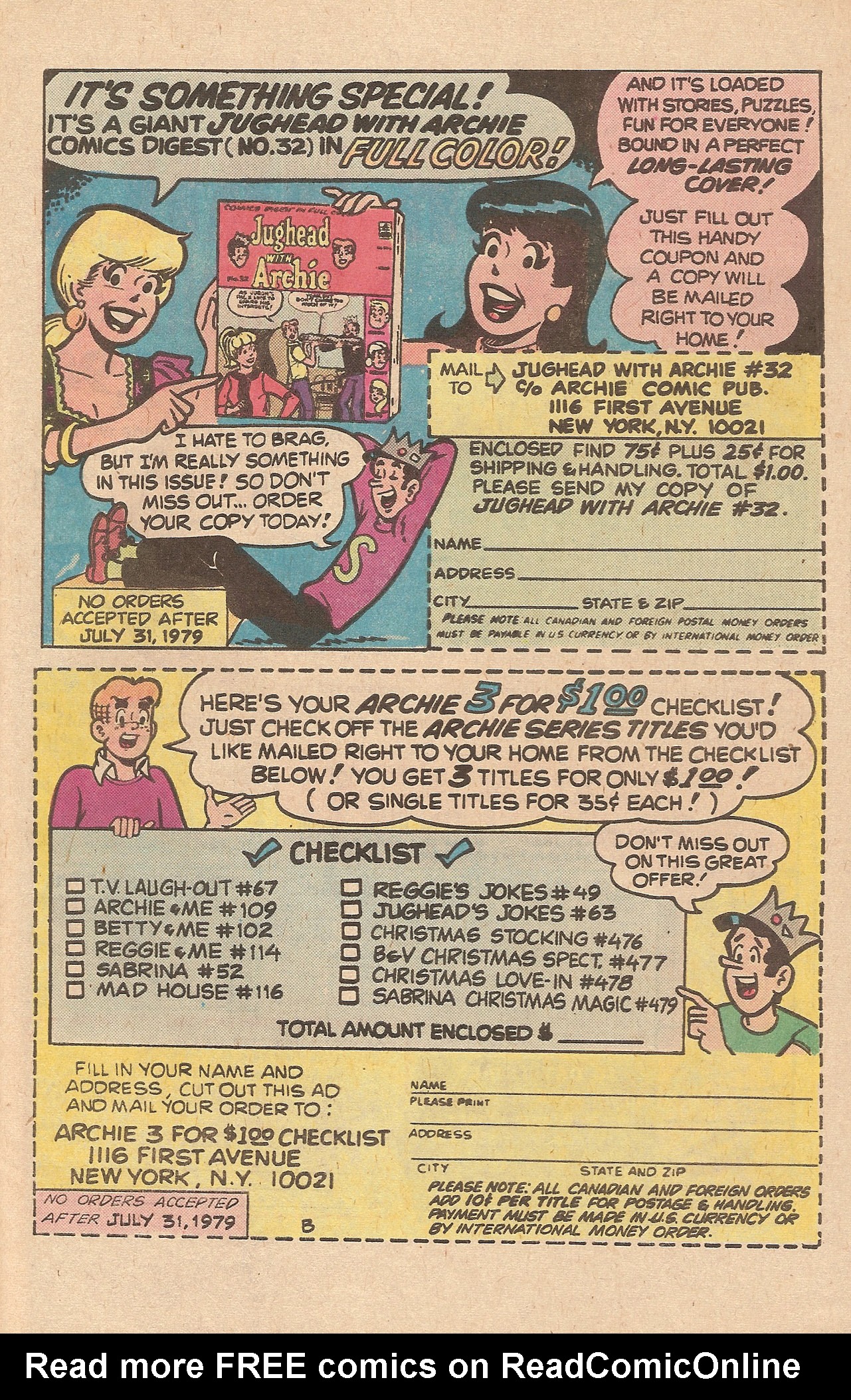 Read online Jughead (1965) comic -  Issue #287 - 27