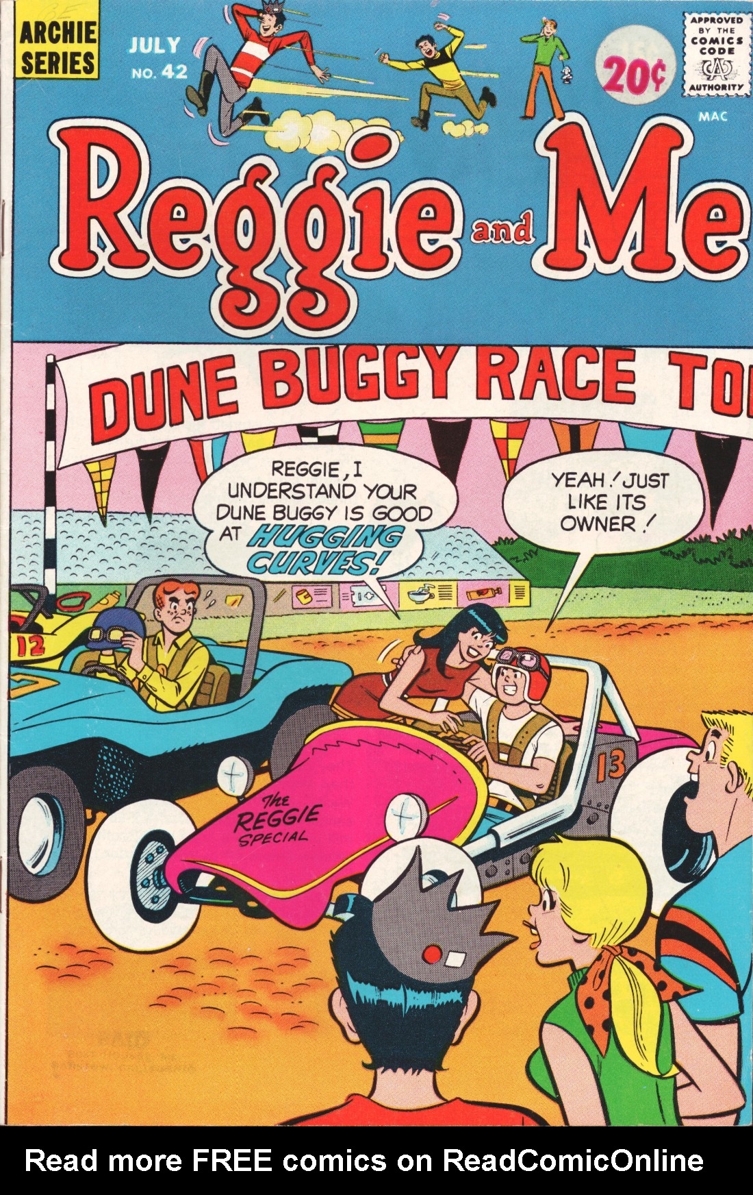 Read online Reggie and Me (1966) comic -  Issue #42 - 1