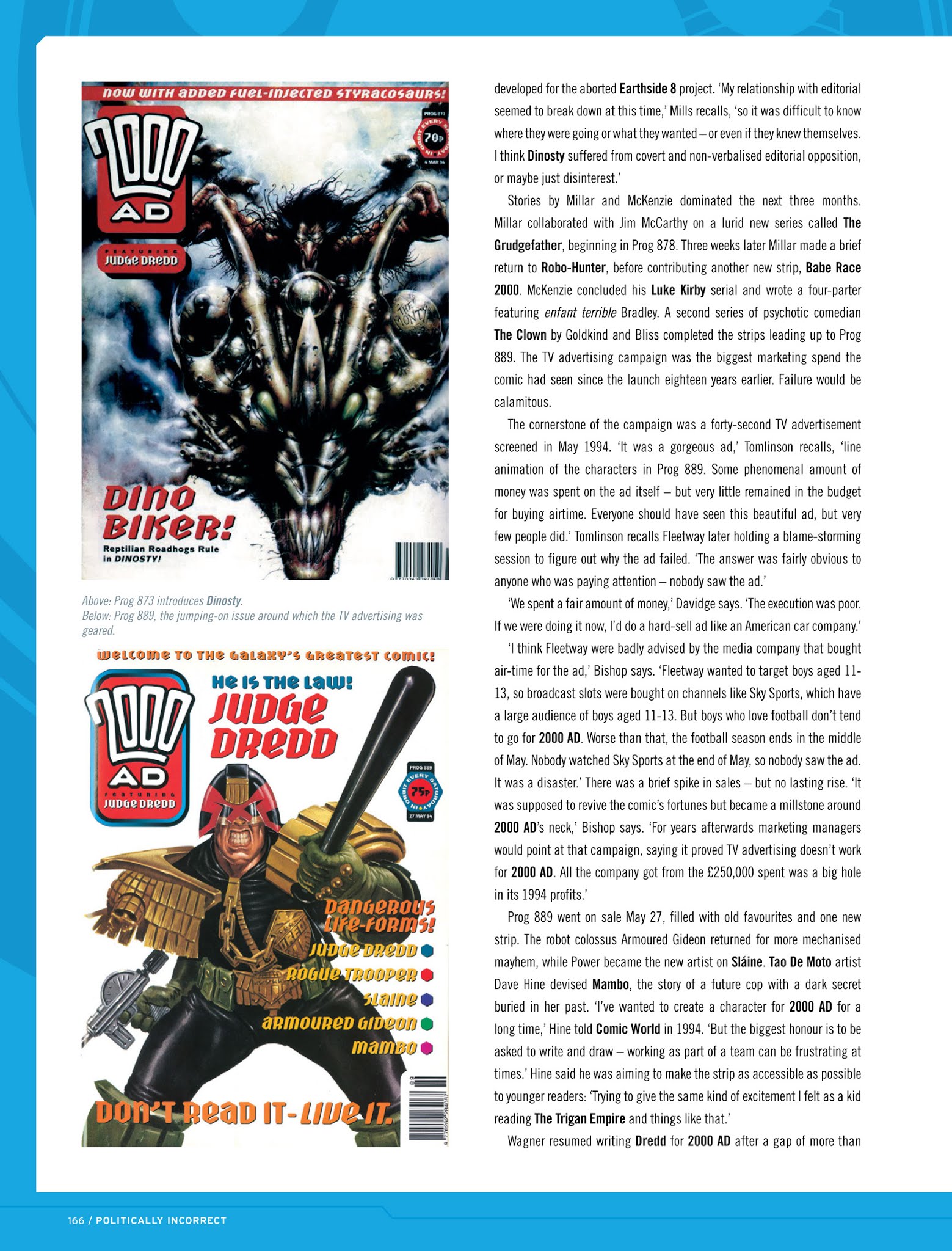 Read online Thrill-Power Overload: Forty Years of 2000 AD: Revised, Updated and Expanded! comic -  Issue # TPB (Part 2) - 68