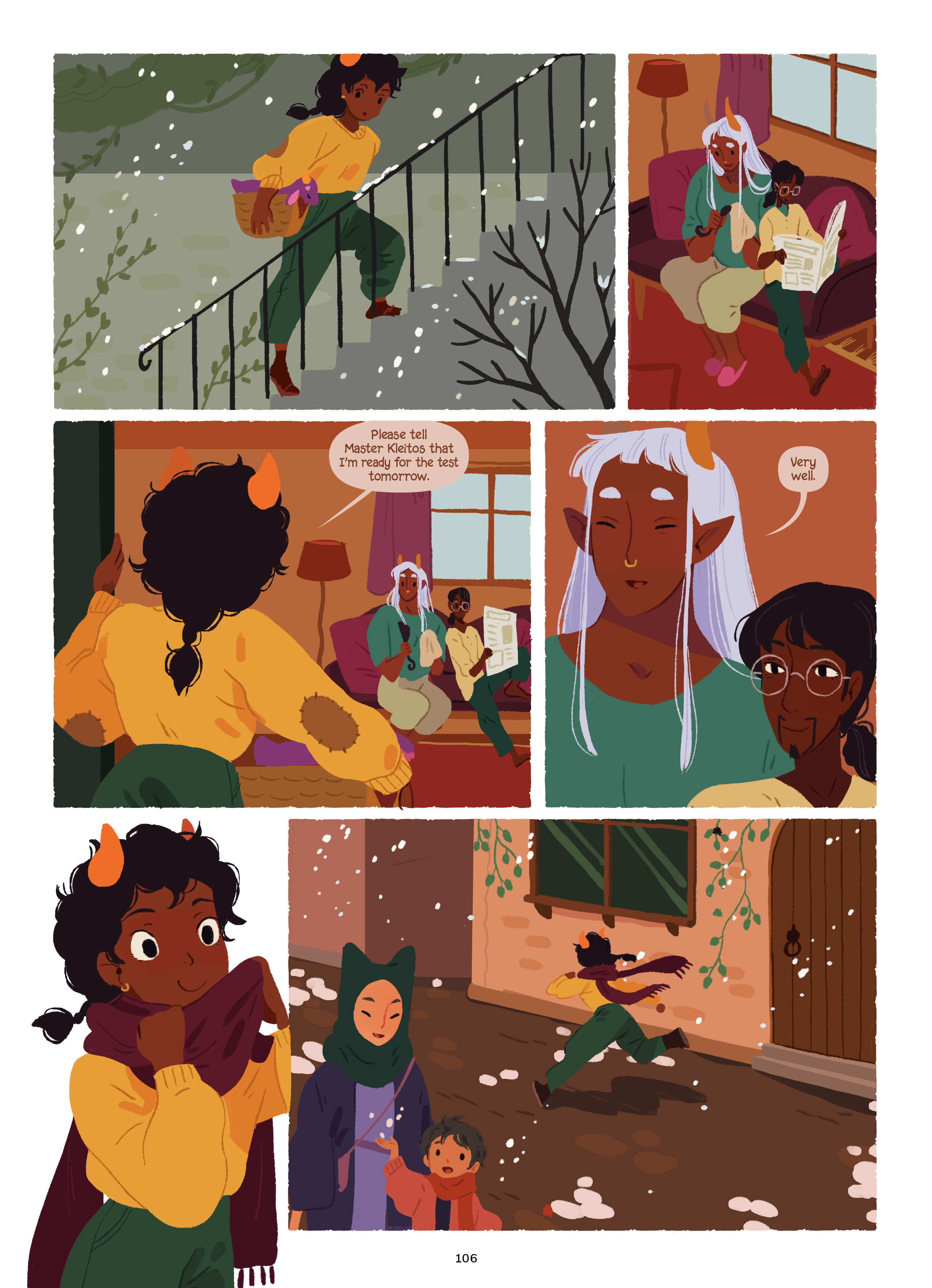 Read online The Tea Dragon Series comic -  Issue # The Tea Dragon Tapestry - 107